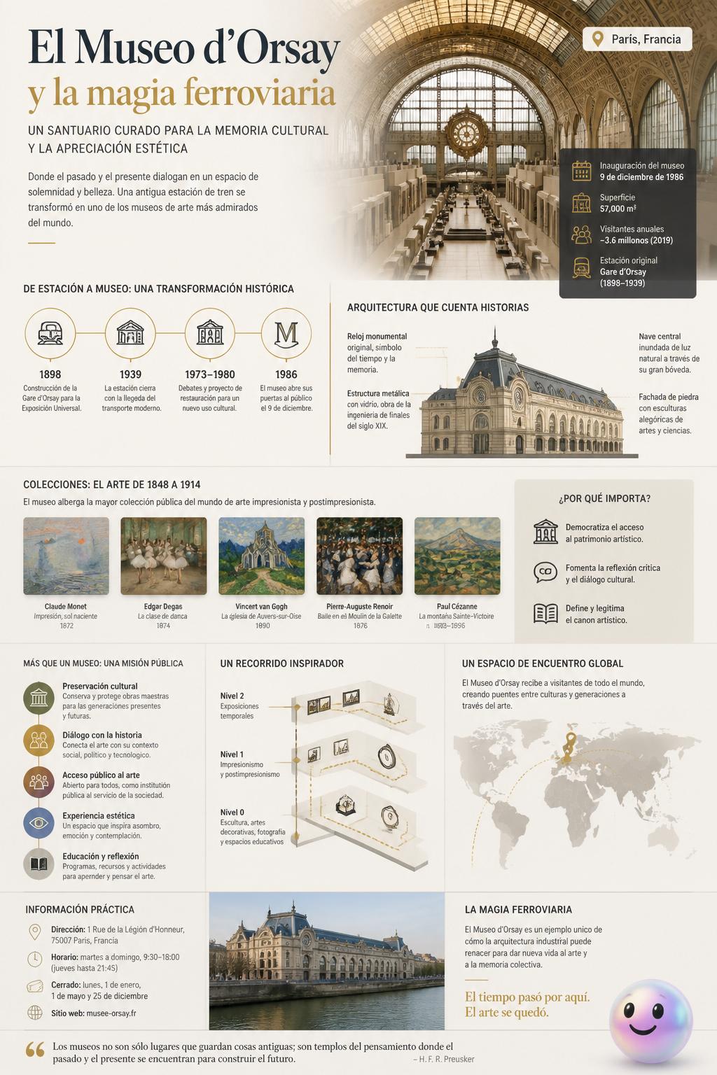 El Museo d'Orsay y la magia ferroviaria