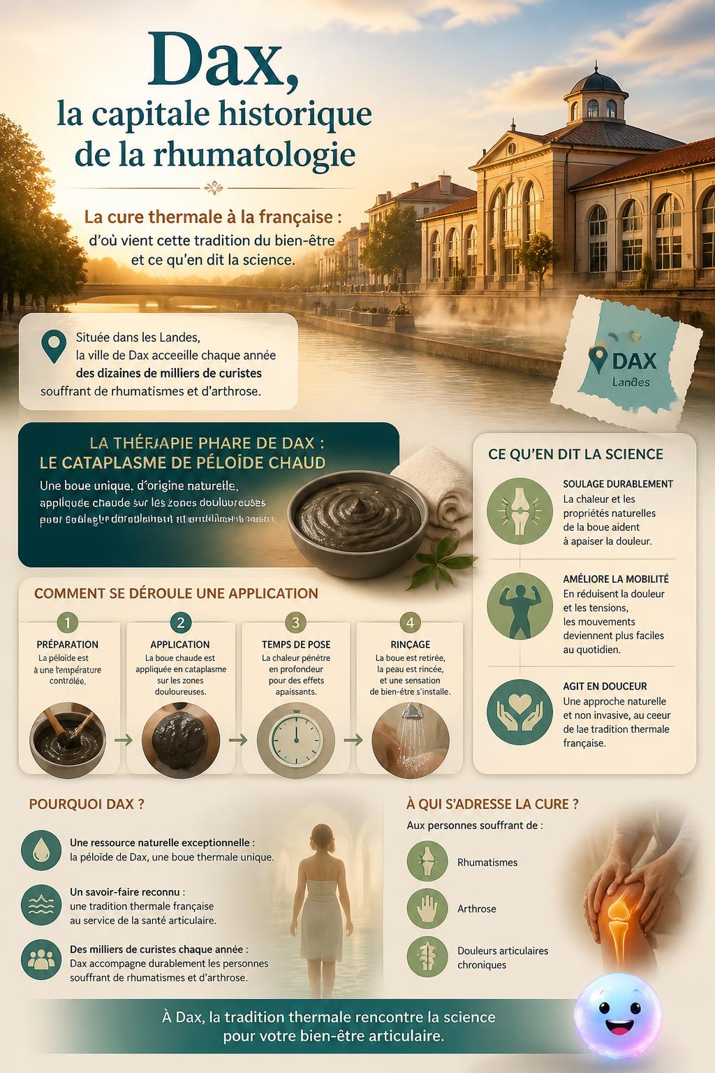 Dax, la capitale historique de la rhumatologie