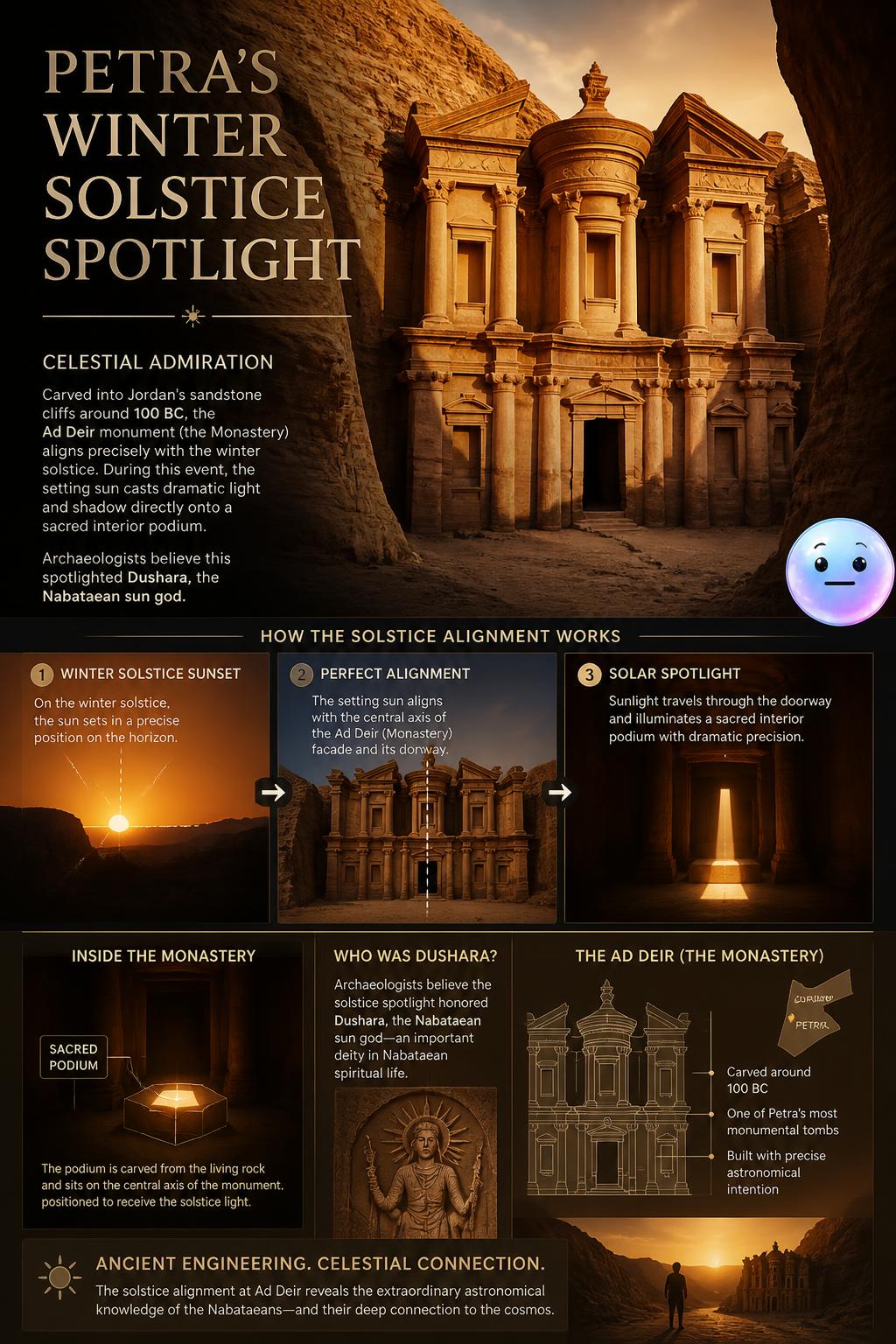 Petra's winter solstice spotlight