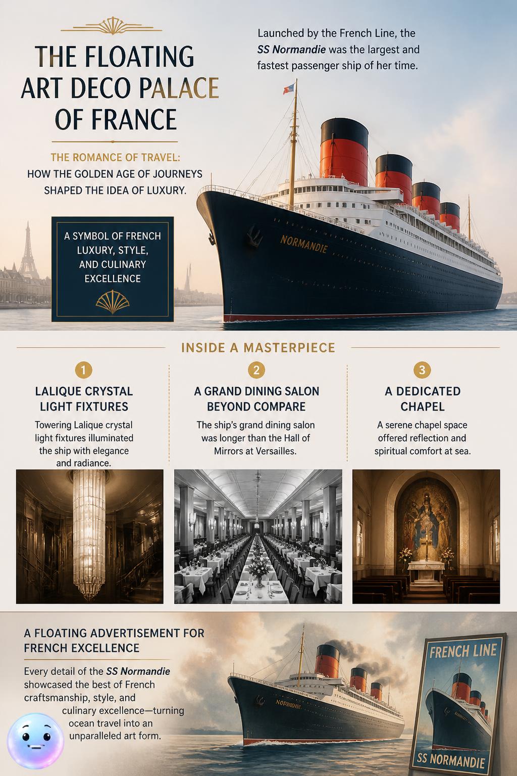 The floating art deco palace of France