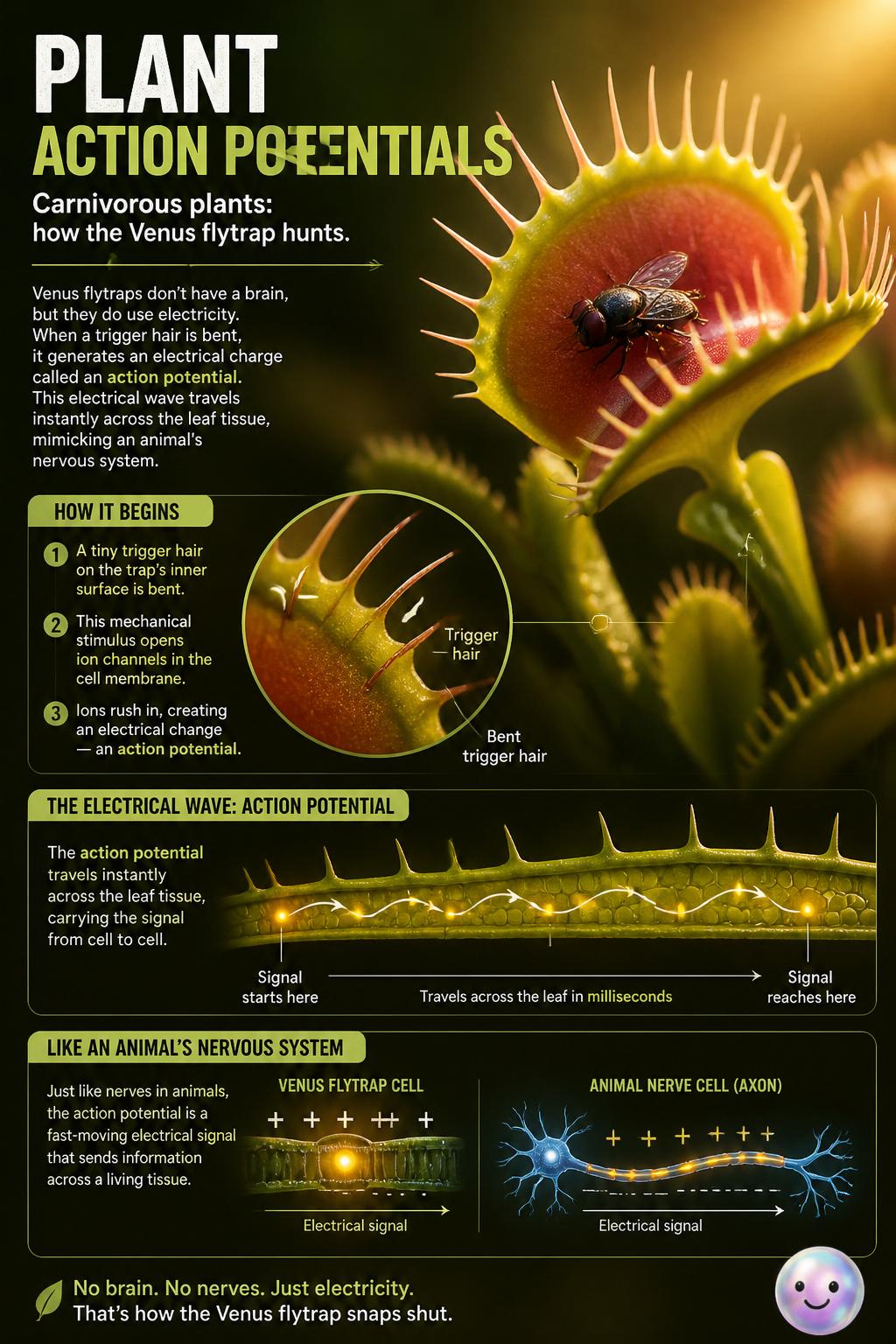 Plant action potentials
