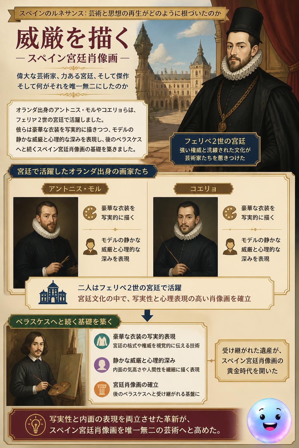 威厳を描くスペイン宮廷肖像画