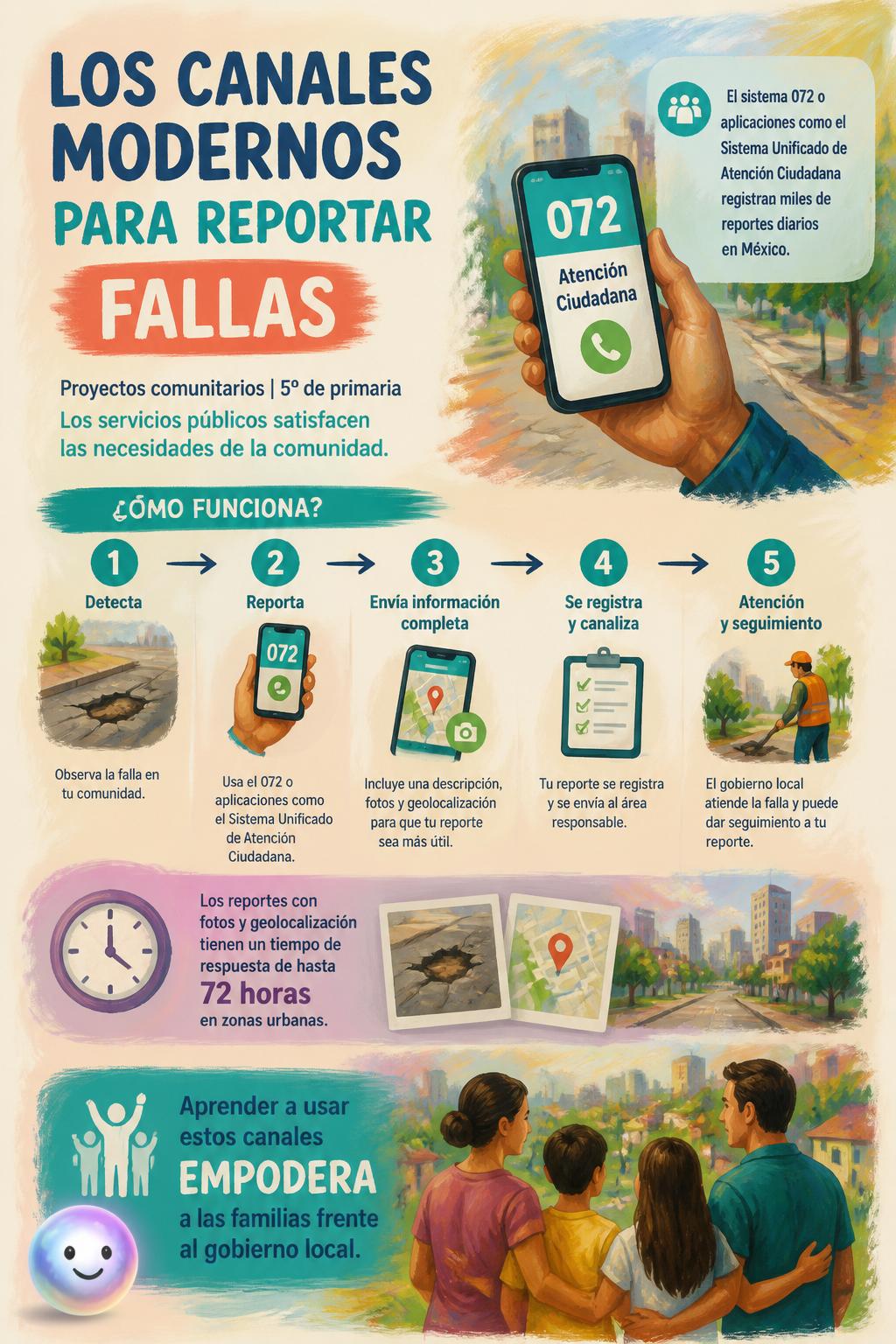 Los canales modernos para reportar fallas