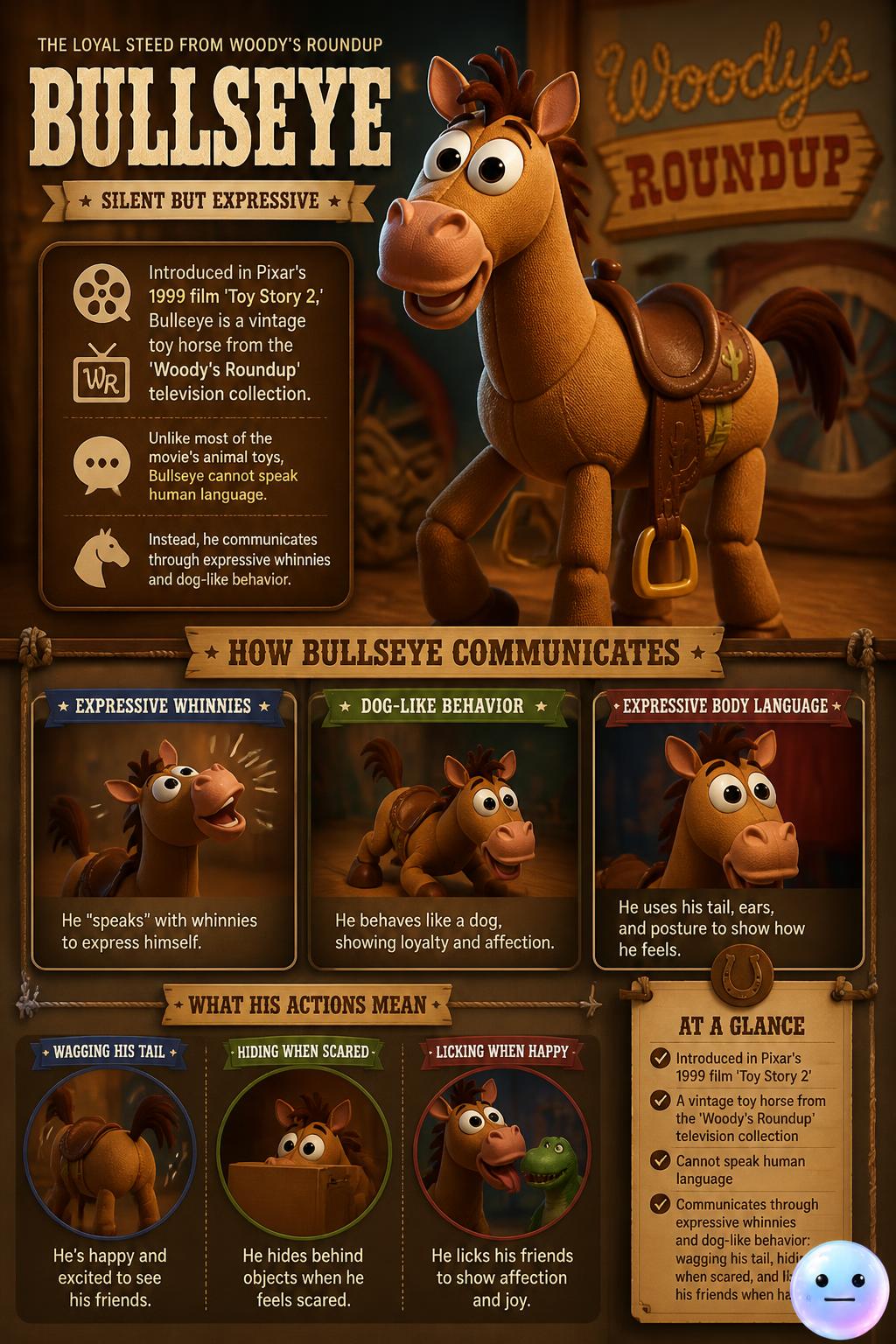 Toy Story's silent and puppy-like companion