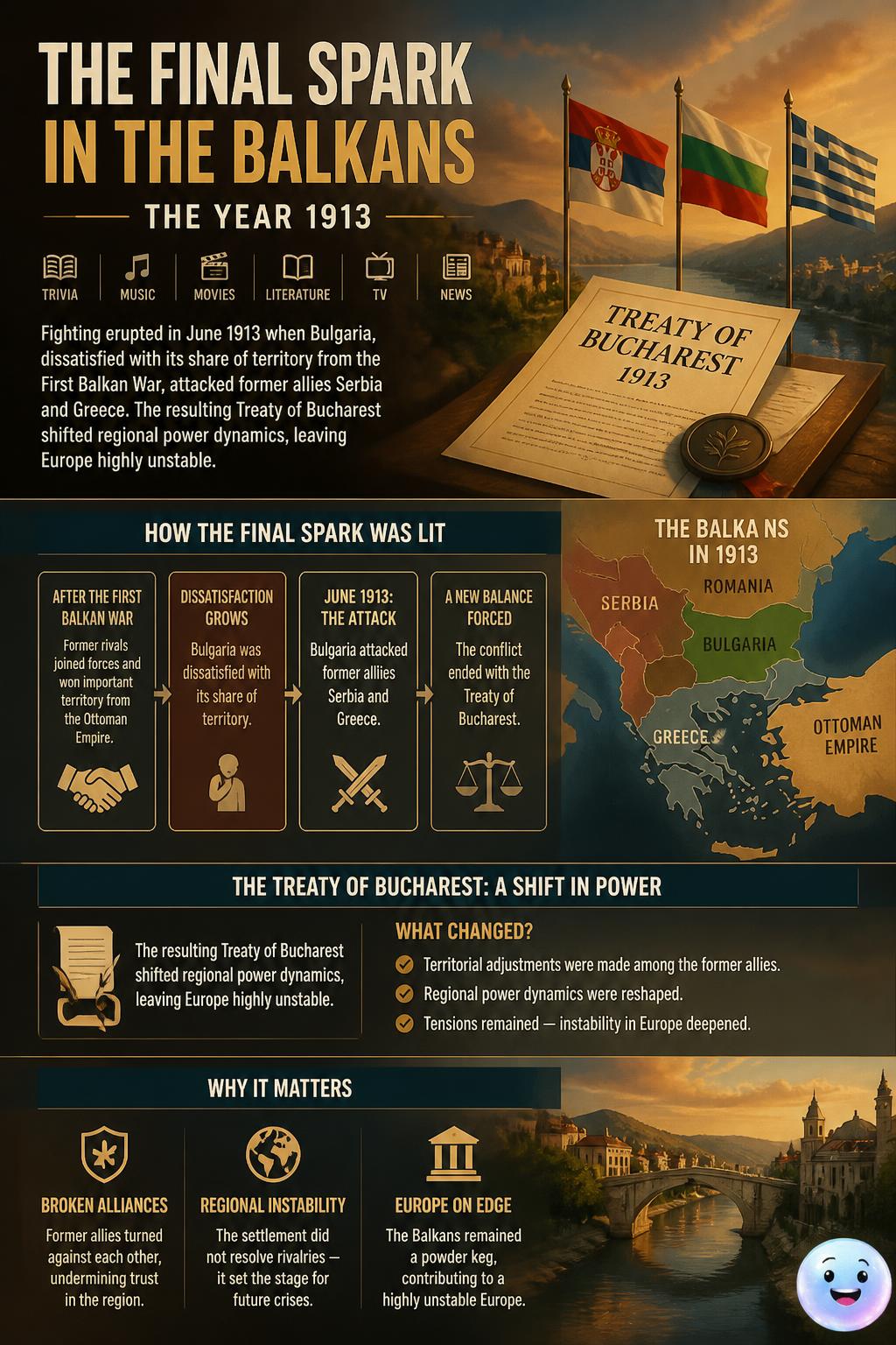 The final spark in the Balkans
