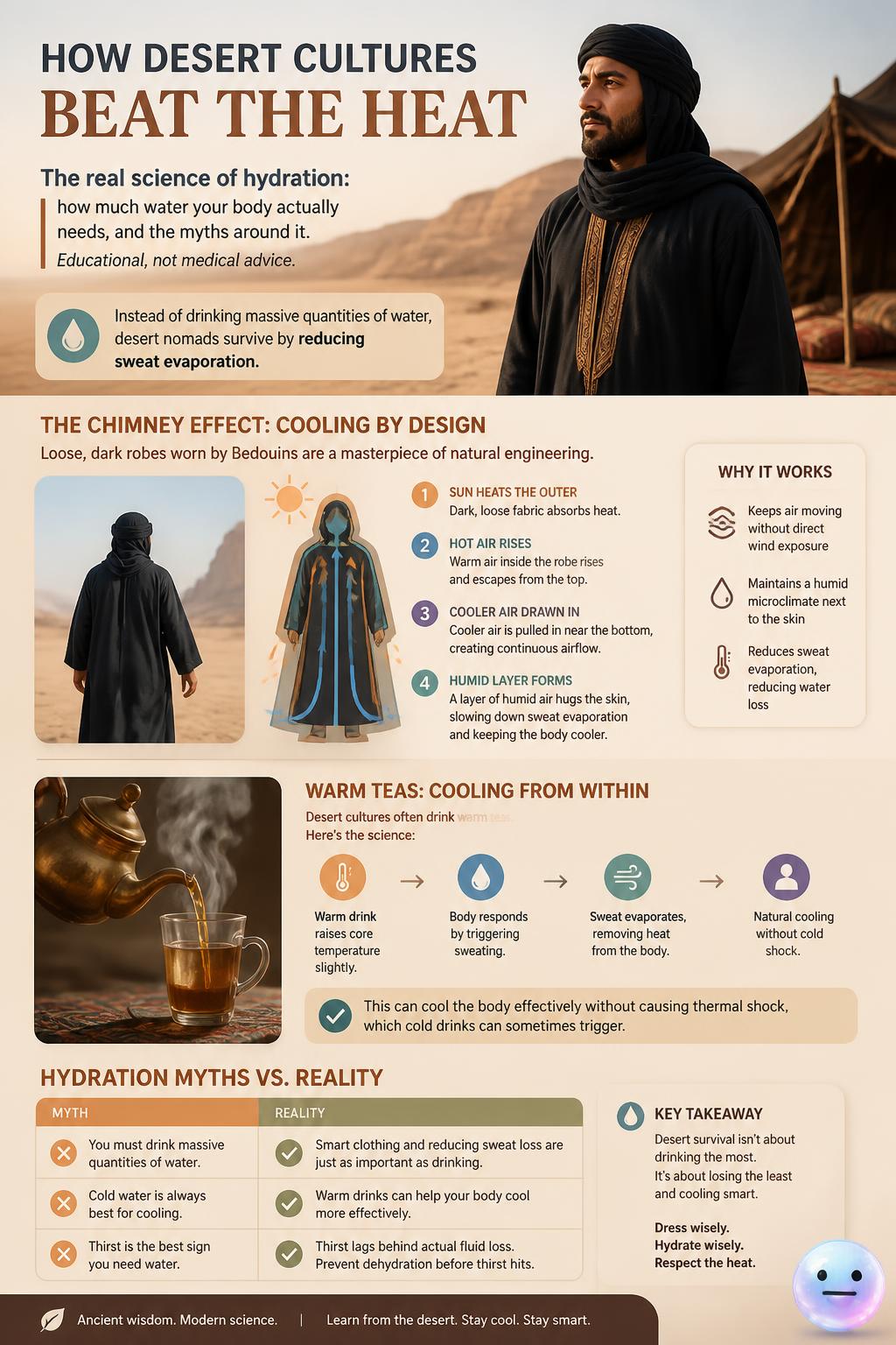 How desert cultures beat the heat