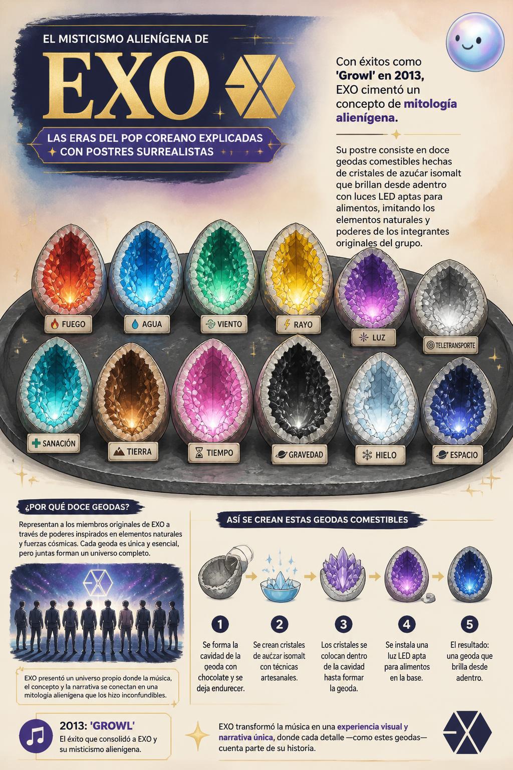 El misticismo alienígena de EXO