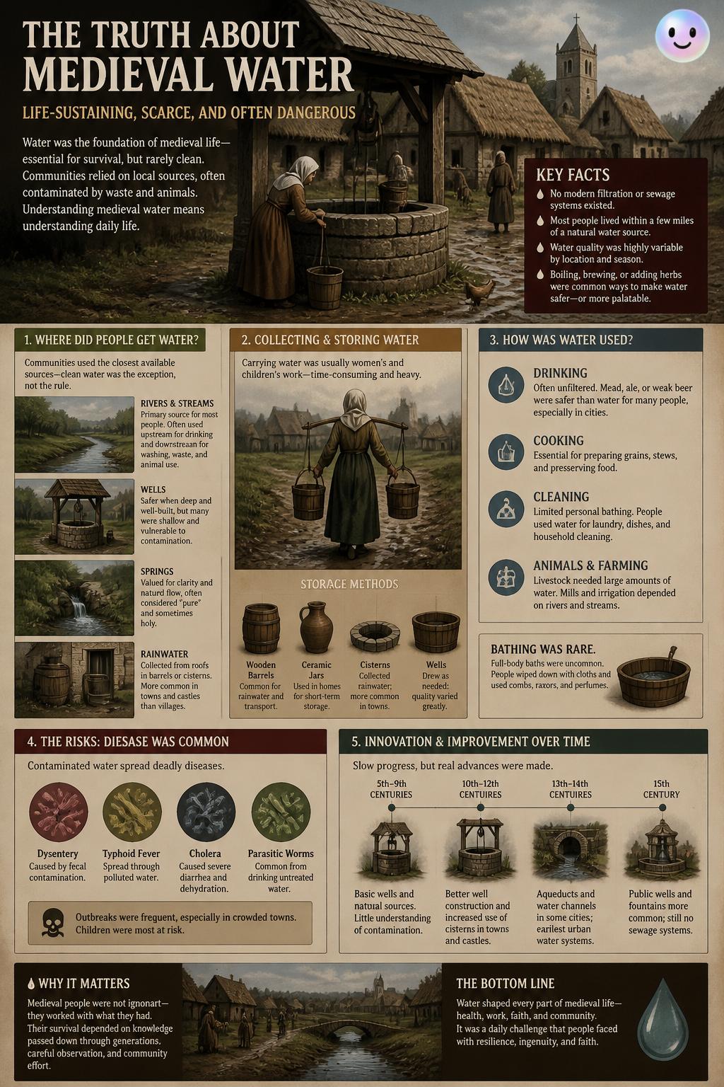 The truth about medieval water