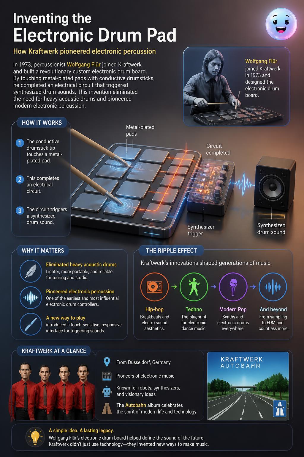 Inventing the electronic drum pad