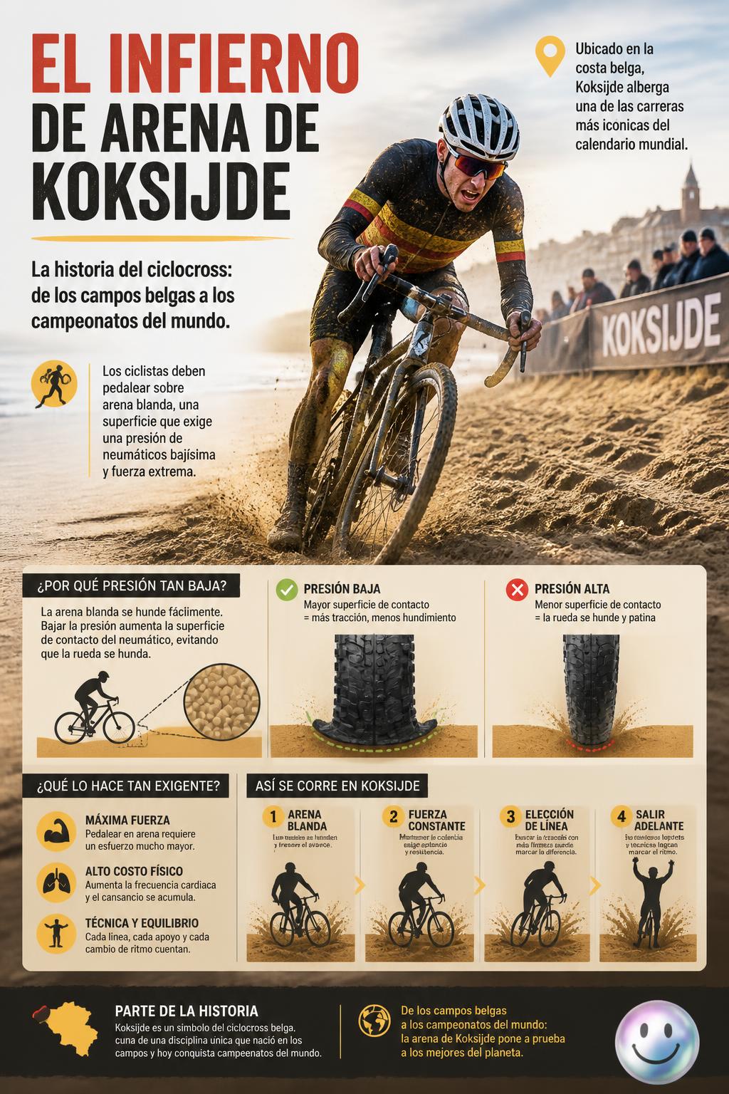 El infierno de arena de Koksijde