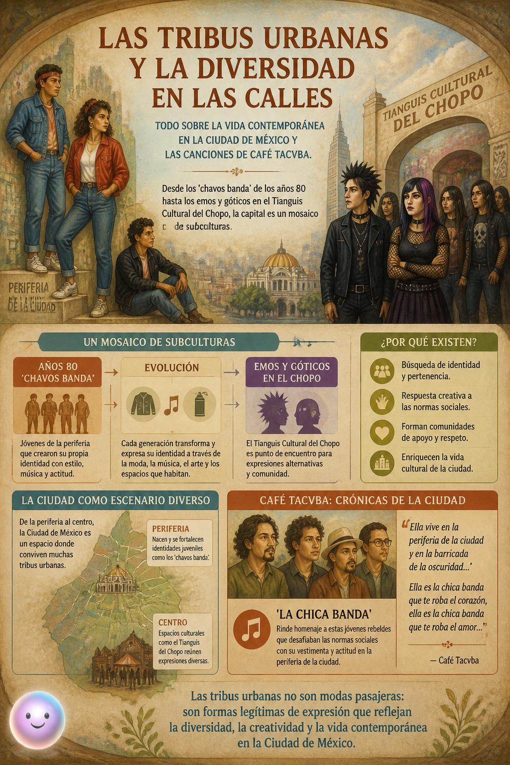 Las tribus urbanas y la diversidad en las calles
