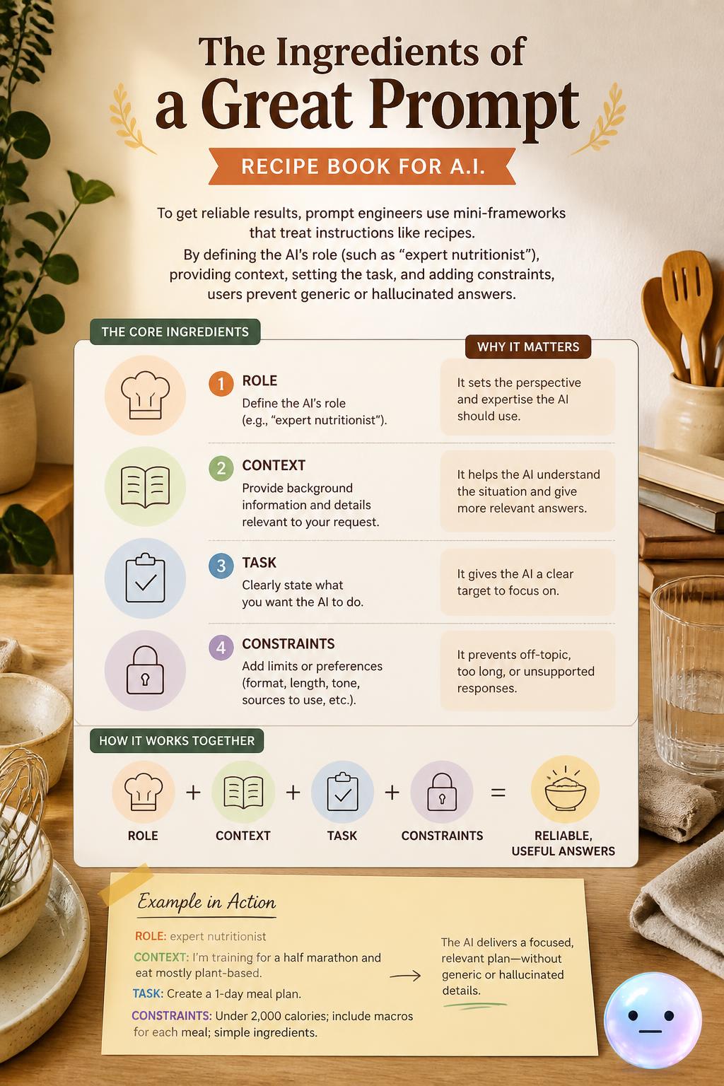 The ingredients of a great prompt