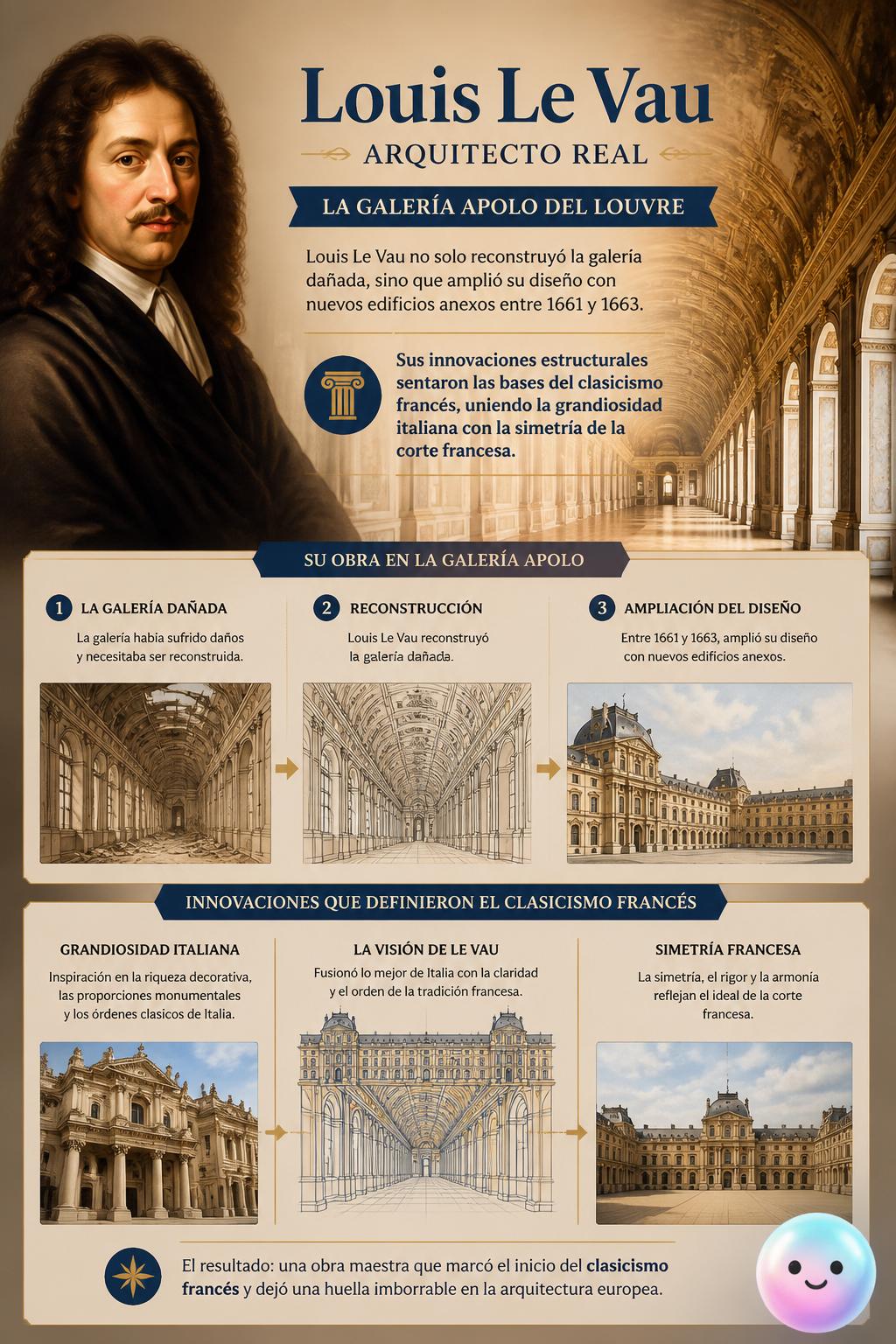 El arquitecto real Louis Le Vau