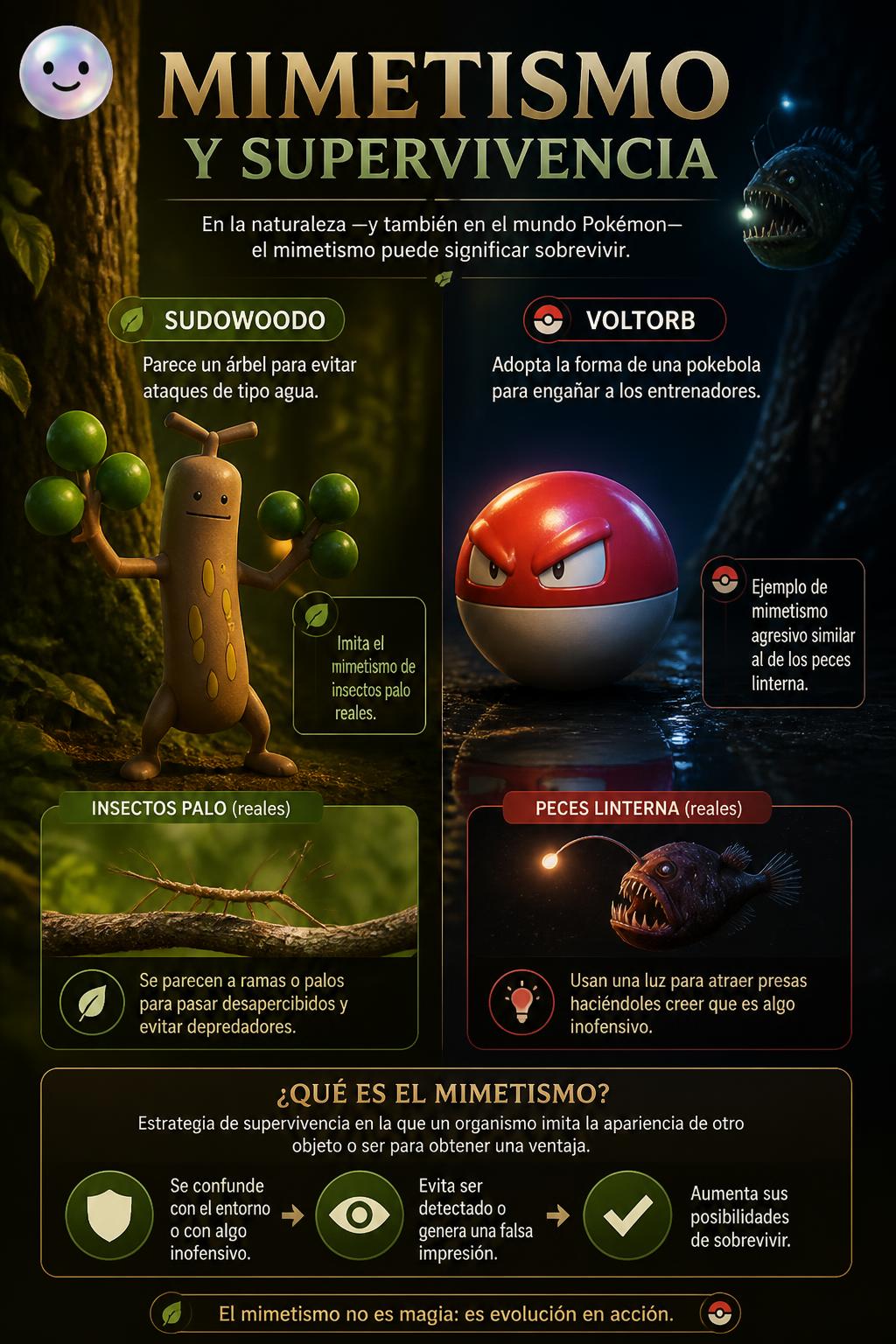 Mimetismo y supervivencia