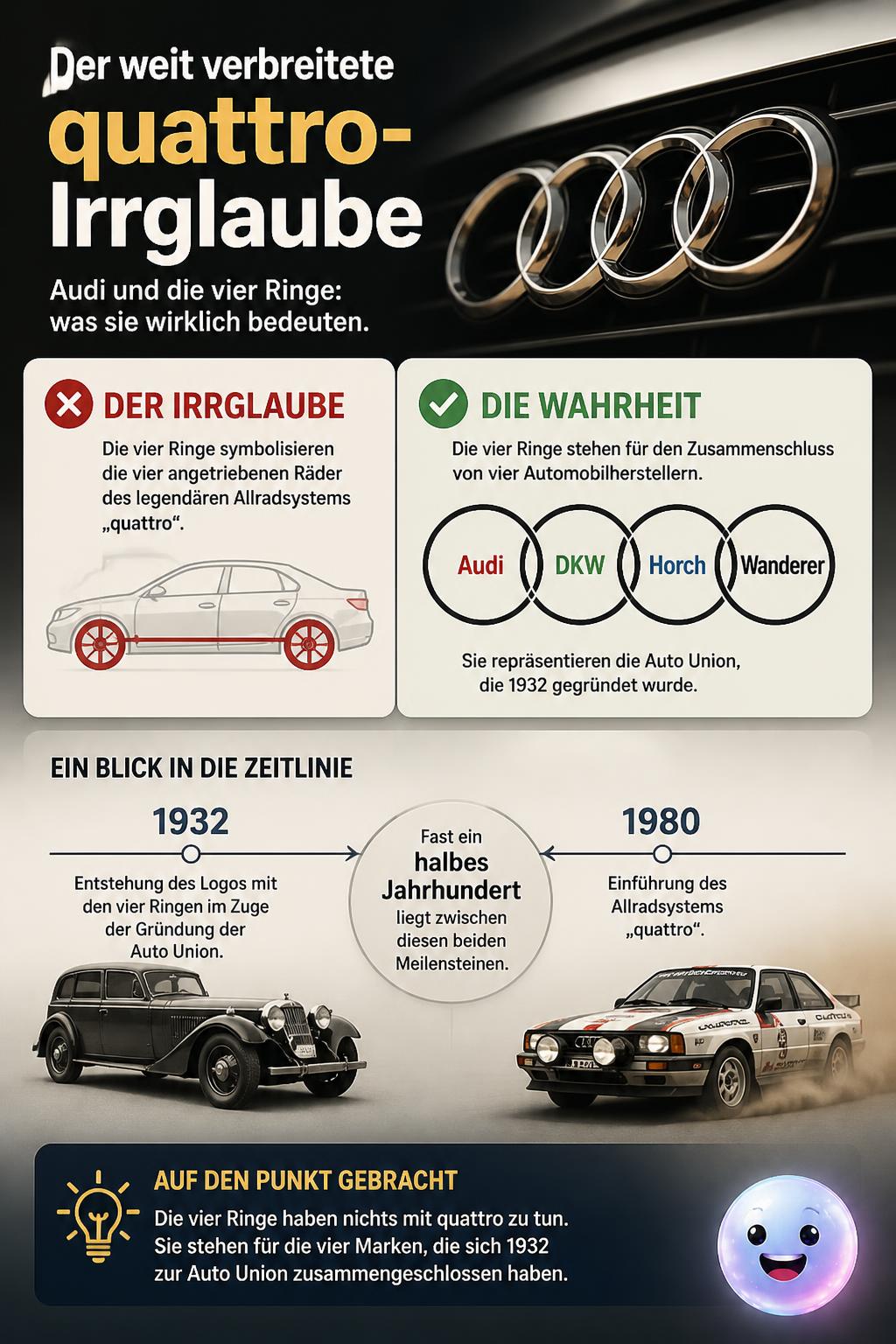 Der weit verbreitete quattro-Irrglaube