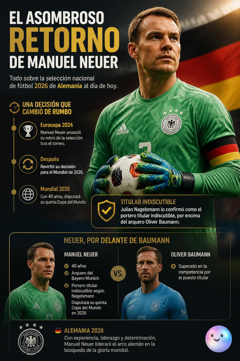 El asombroso retorno de Manuel Neuer