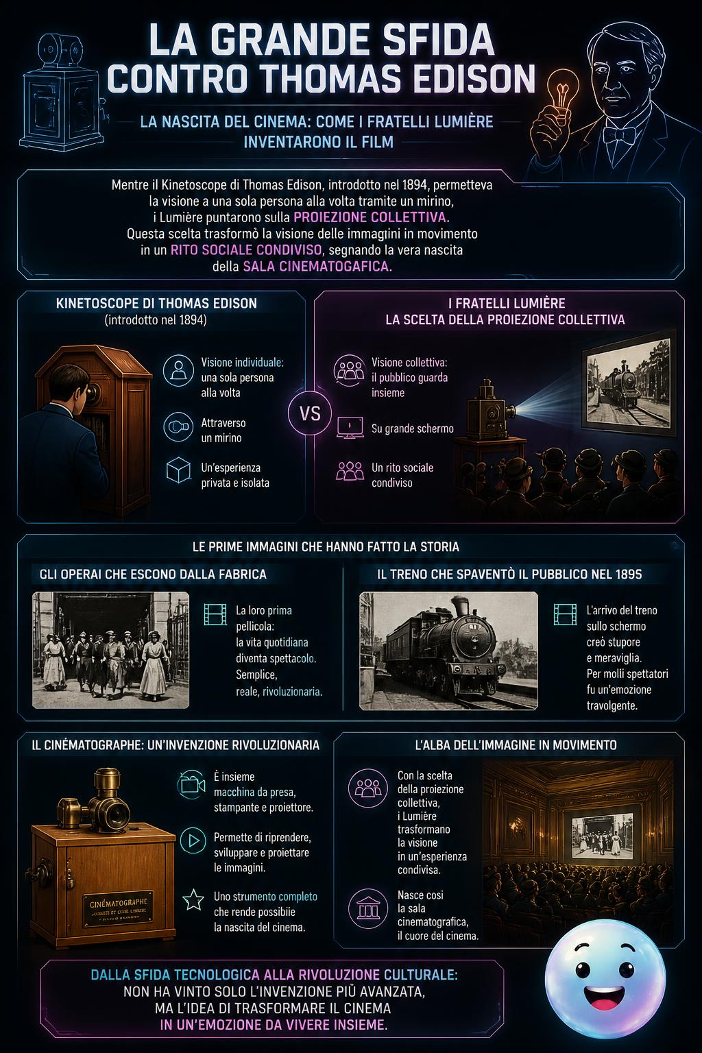 La grande sfida contro Thomas Edison