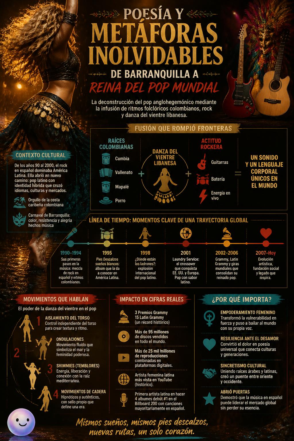 Poesía y metáforas inolvidables