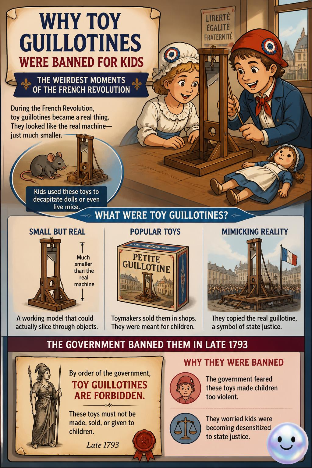 Why toy guillotines were banned for kids