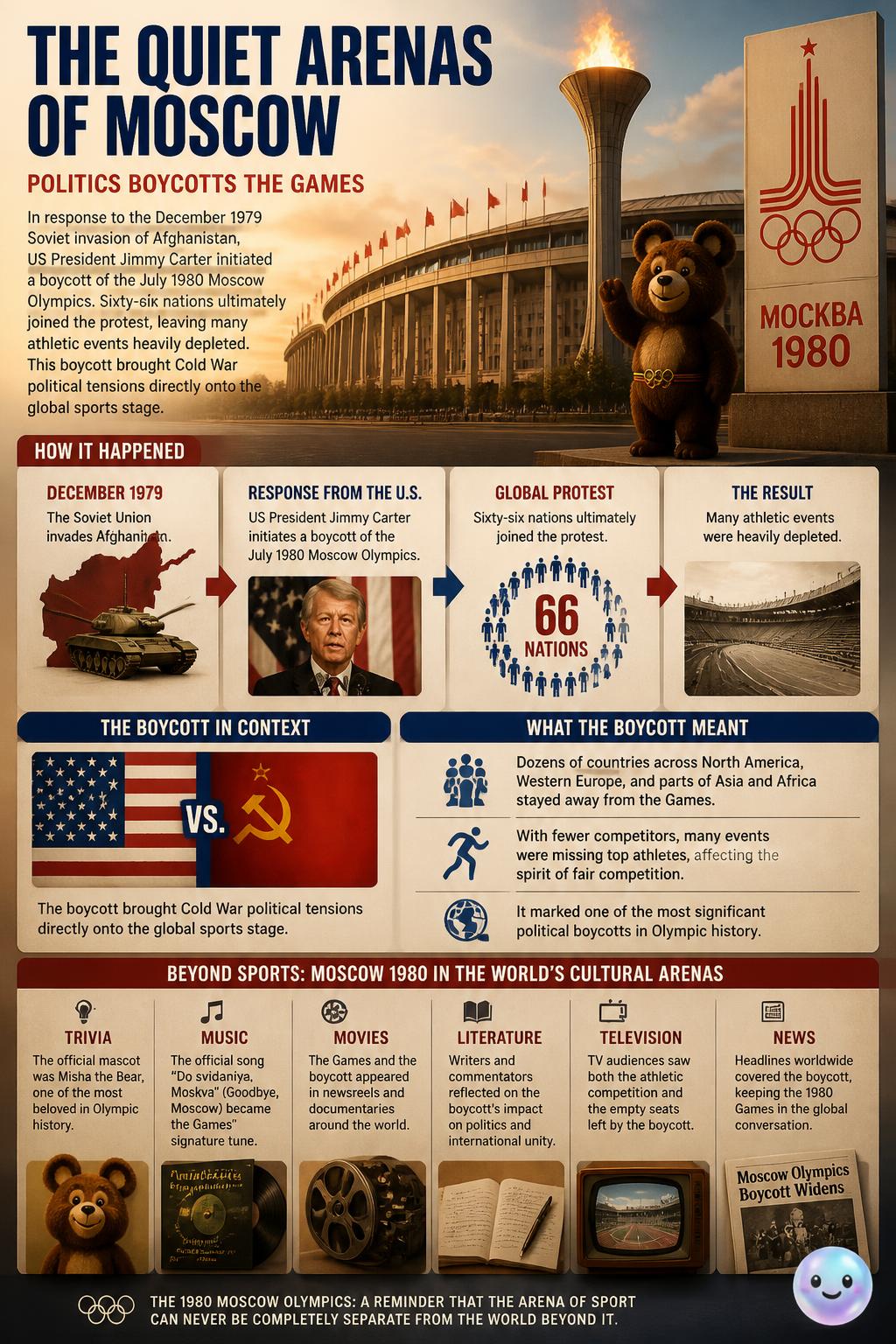 The quiet arenas of Moscow