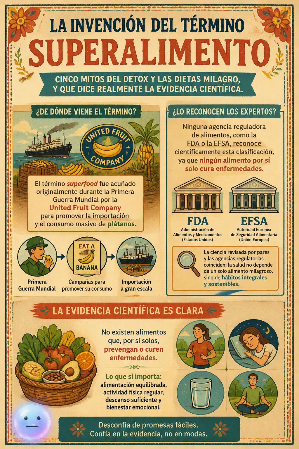 La invención del término superalimento