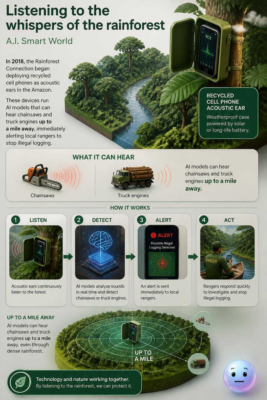 Listening to the whispers of the rainforest