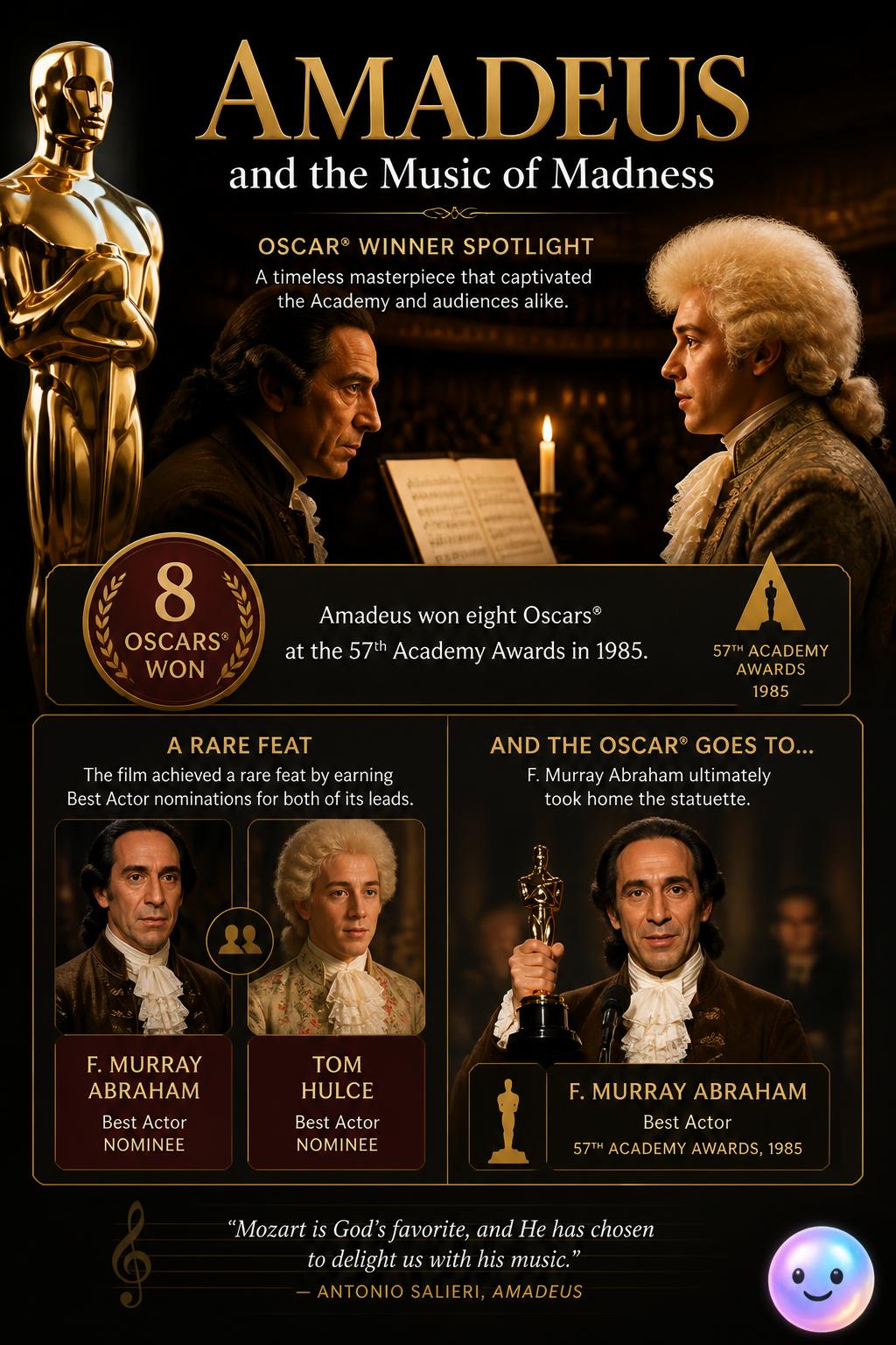 Amadeus and the music of madness