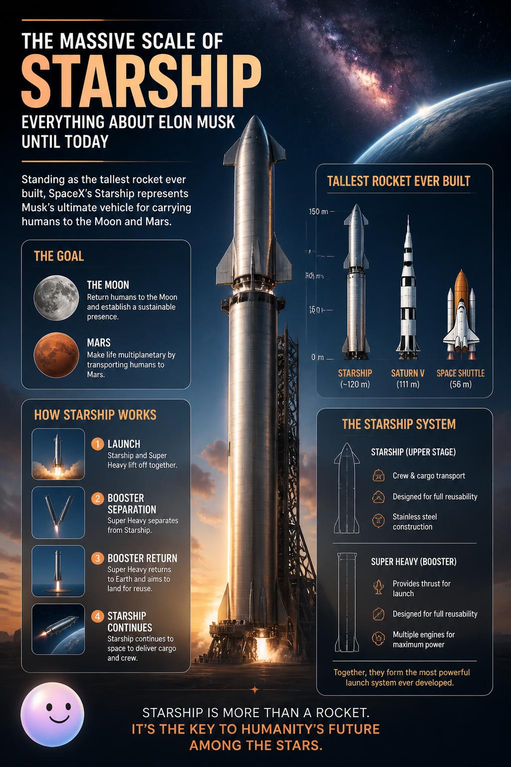 The massive scale of the Starship program