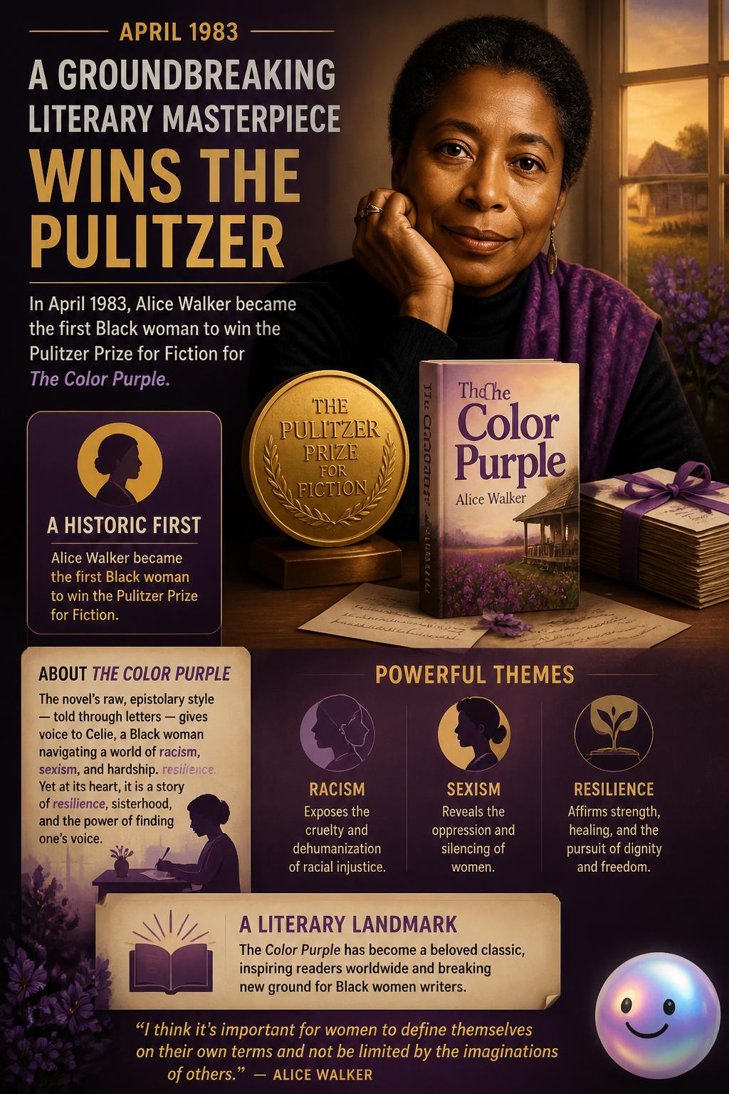 A groundbreaking literary masterpiece wins the Pulitzer