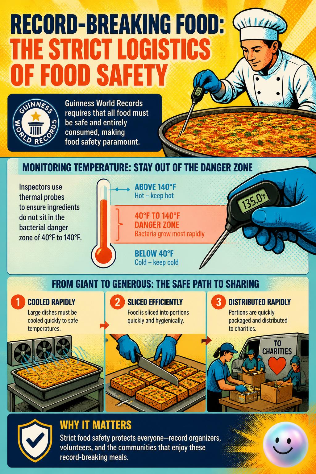 The strict logistics of food safety