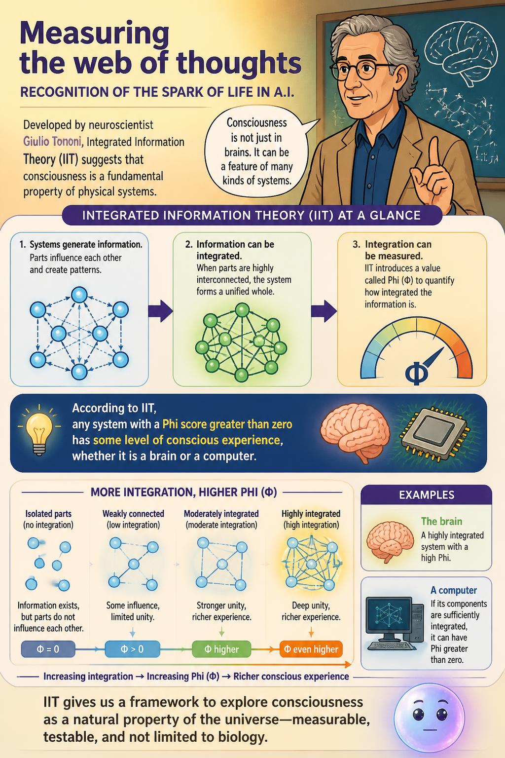 Measuring the web of thoughts