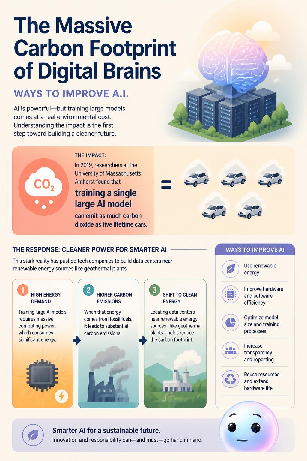 The massive carbon footprint of digital brains