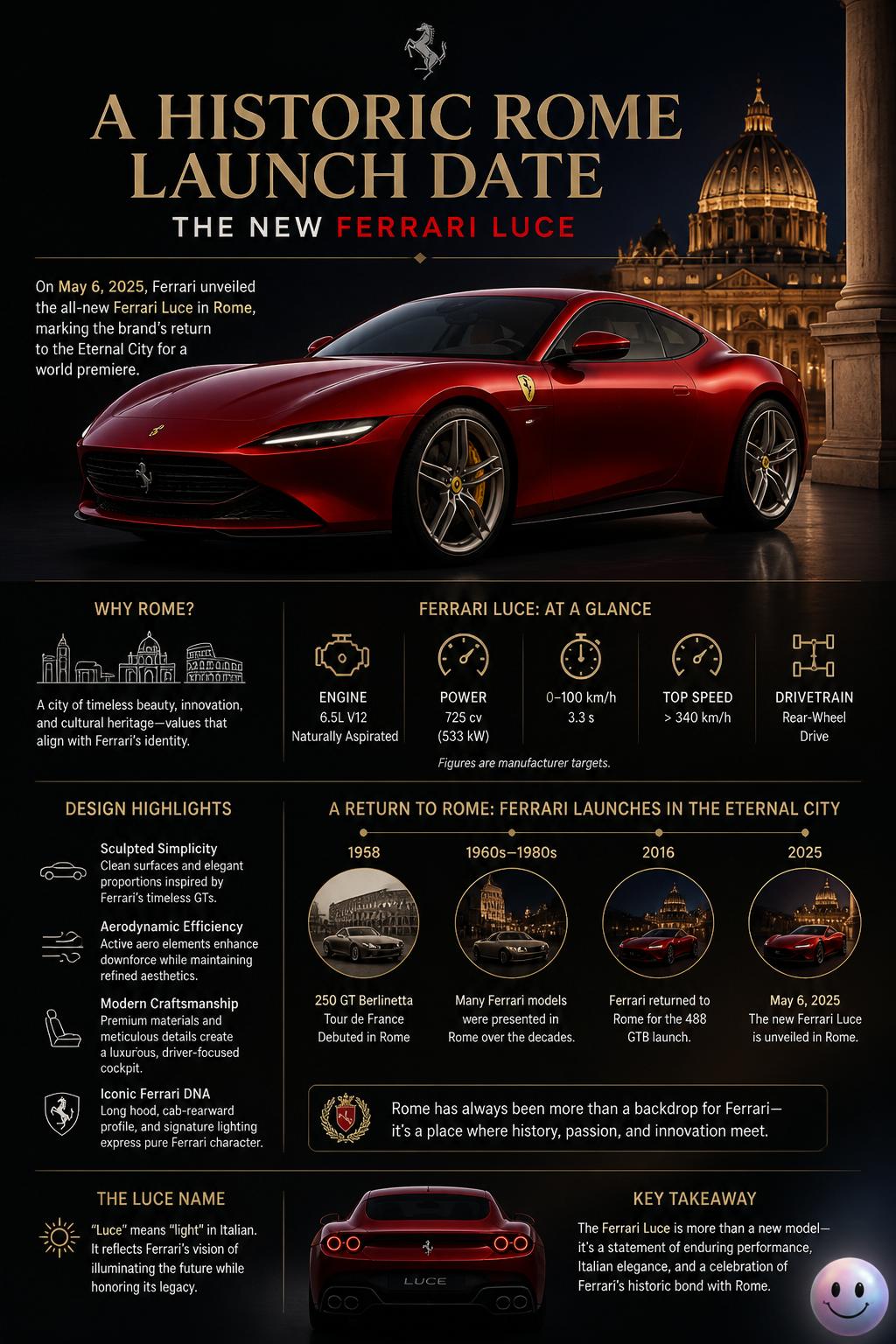 A Historic Rome Launch Date