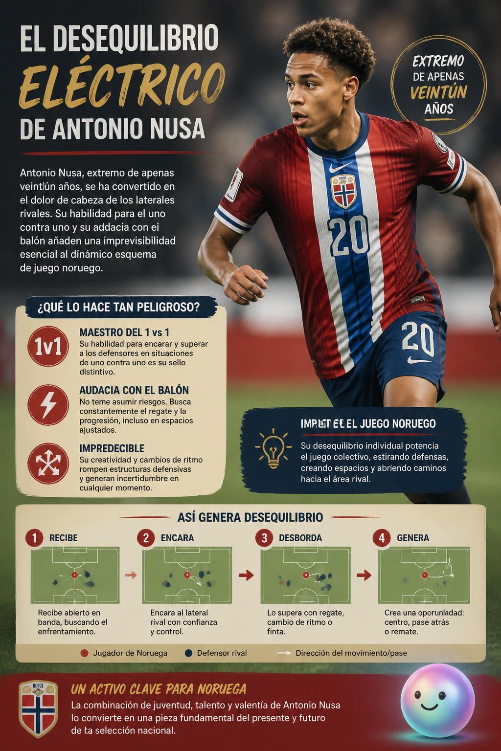 El desequilibrio eléctrico de Antonio Nusa