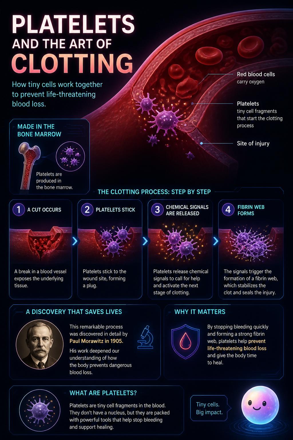 Platelets and the art of clotting