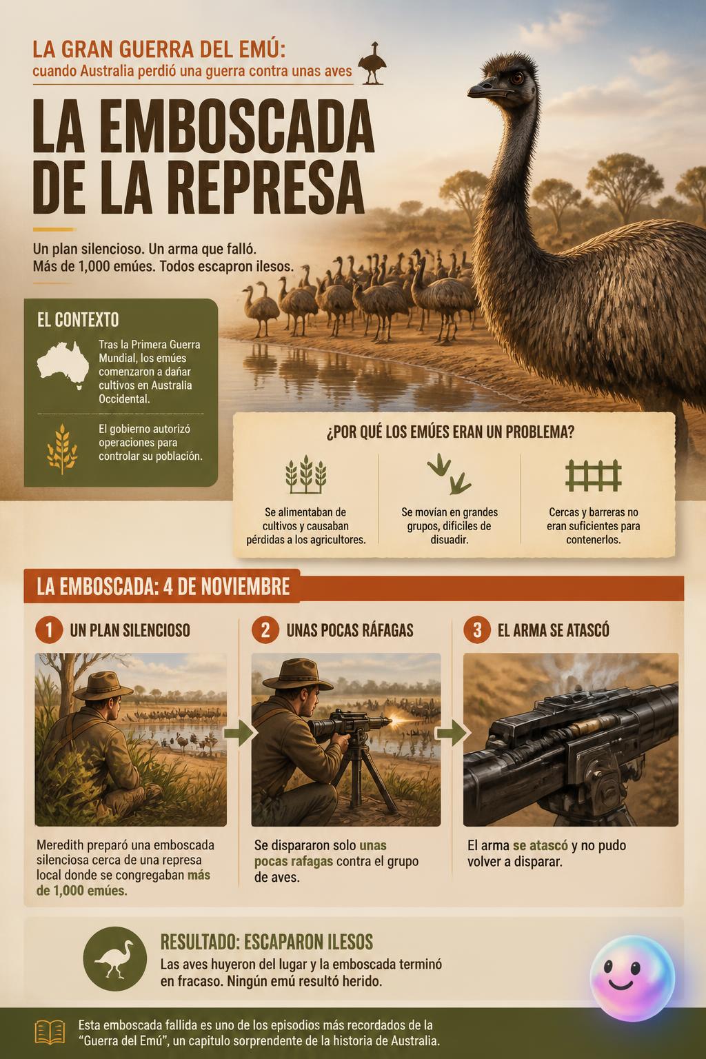 La emboscada de la represa