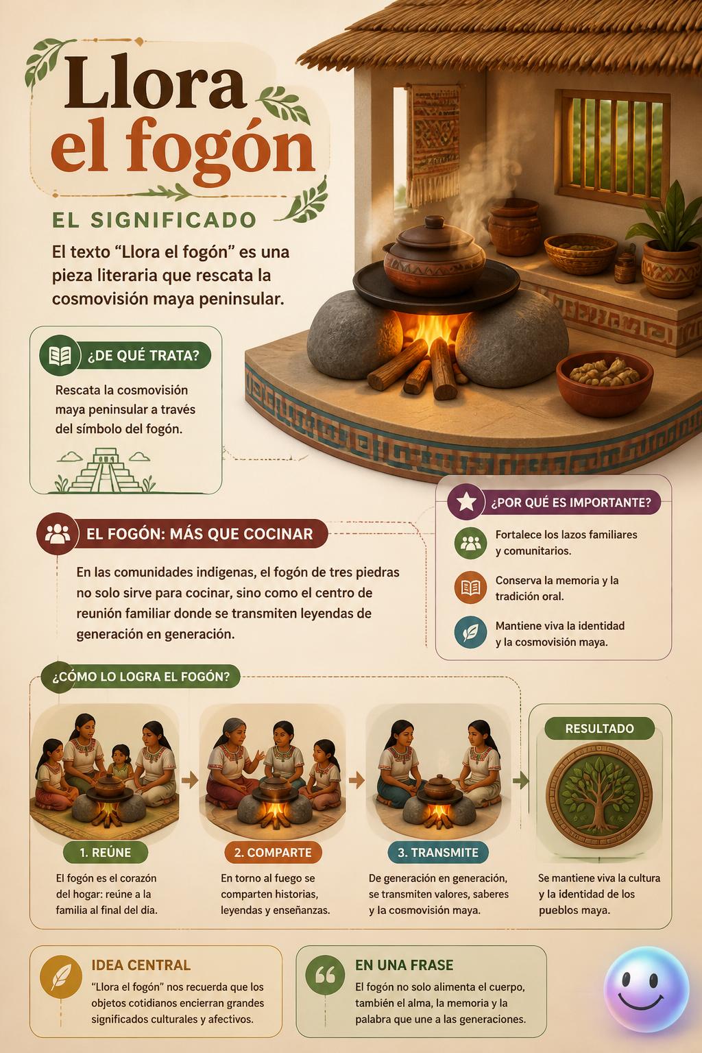 El significado de llora el fogón