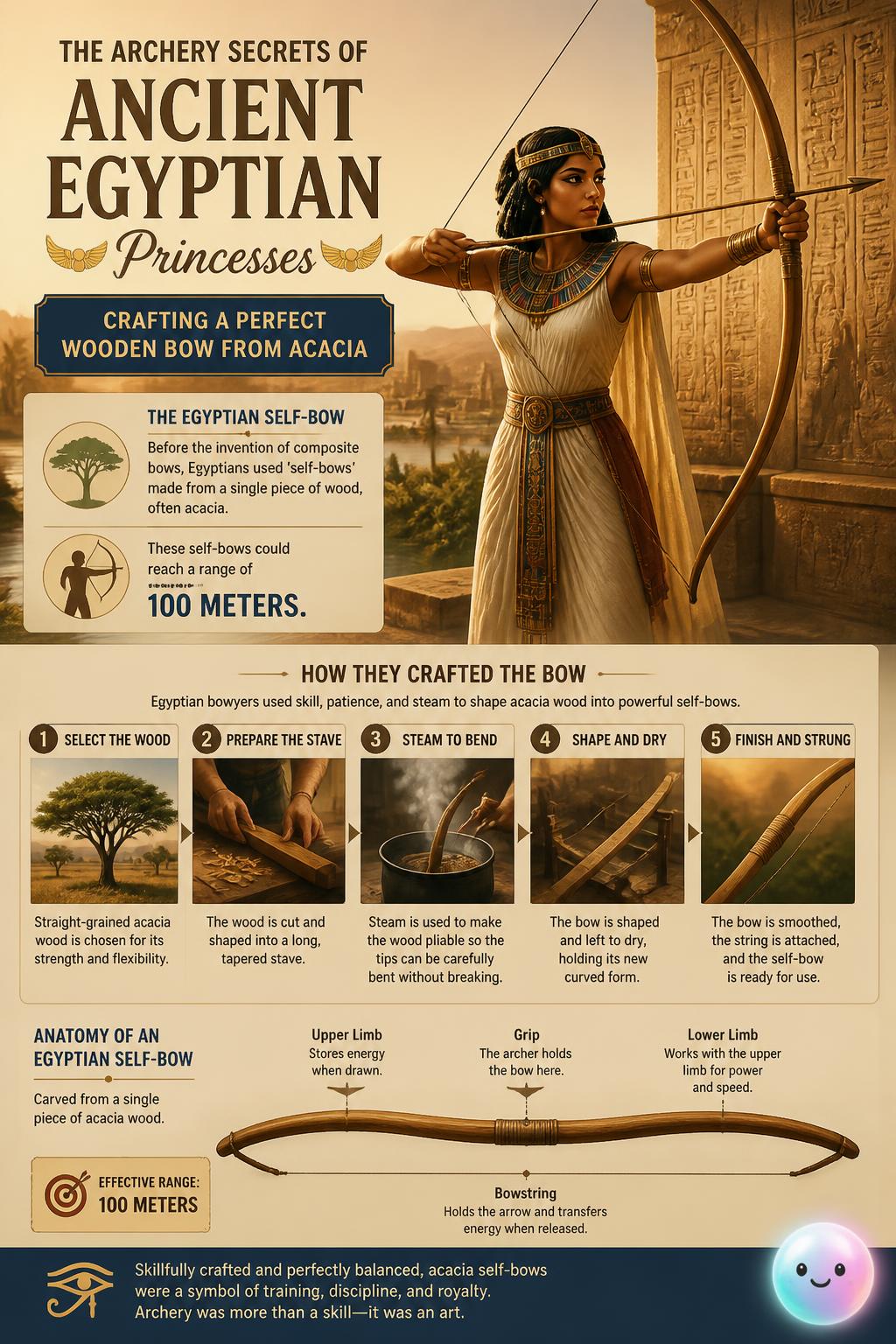 Crafting a perfect wooden bow from acacia