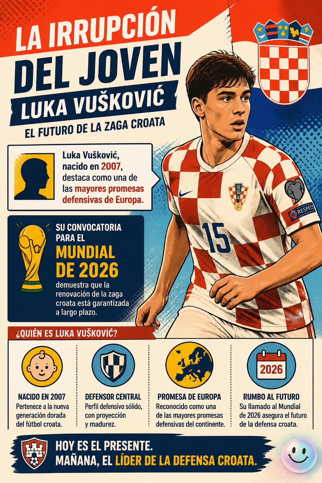 La irrupción del joven Luka Vušković