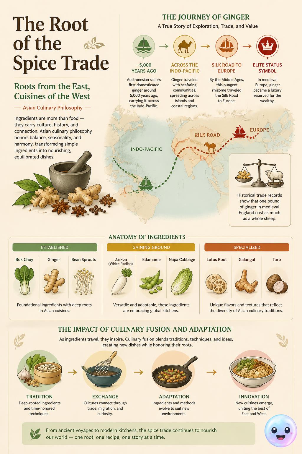 The root of the spice trade