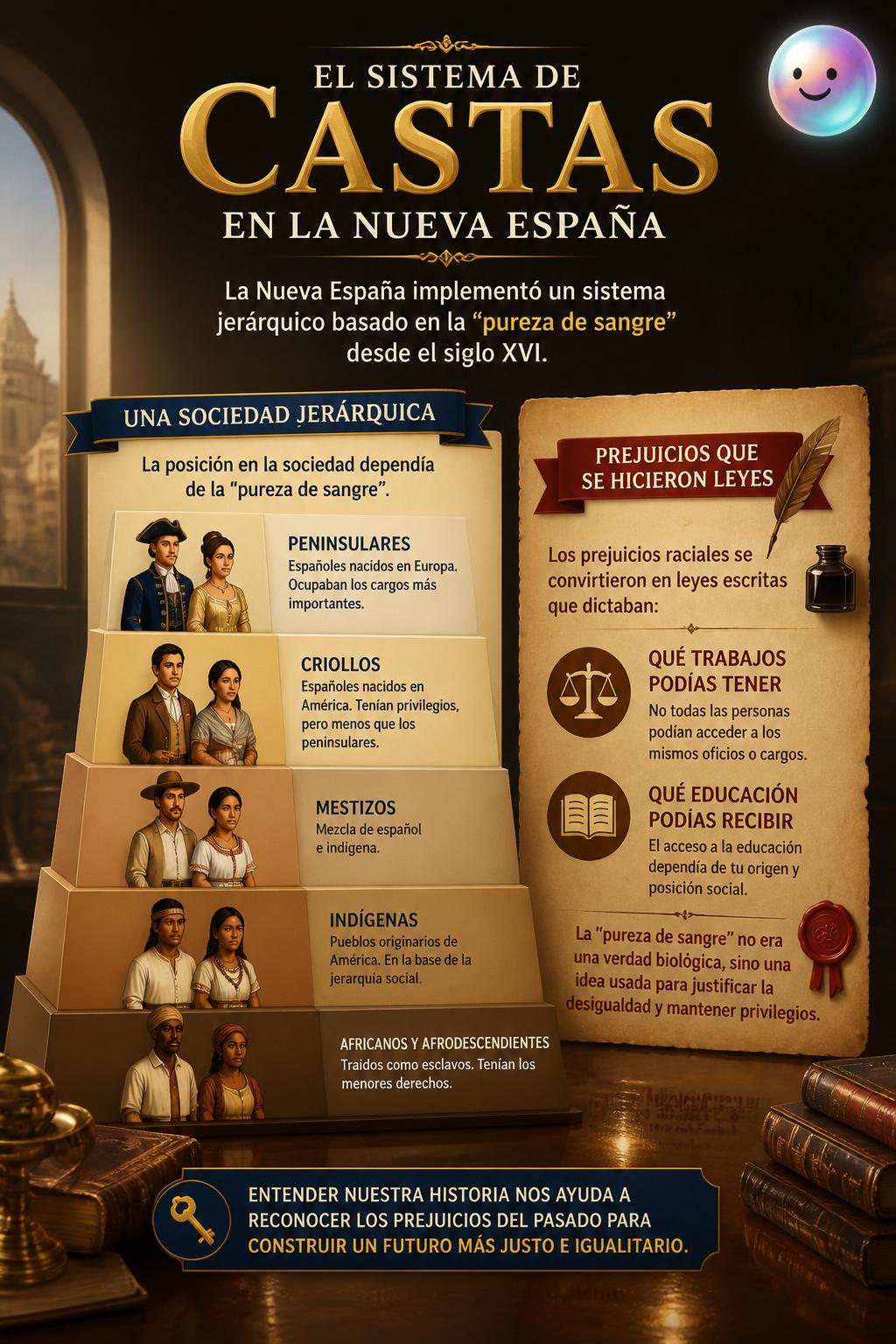 El sistema de castas en la Nueva España