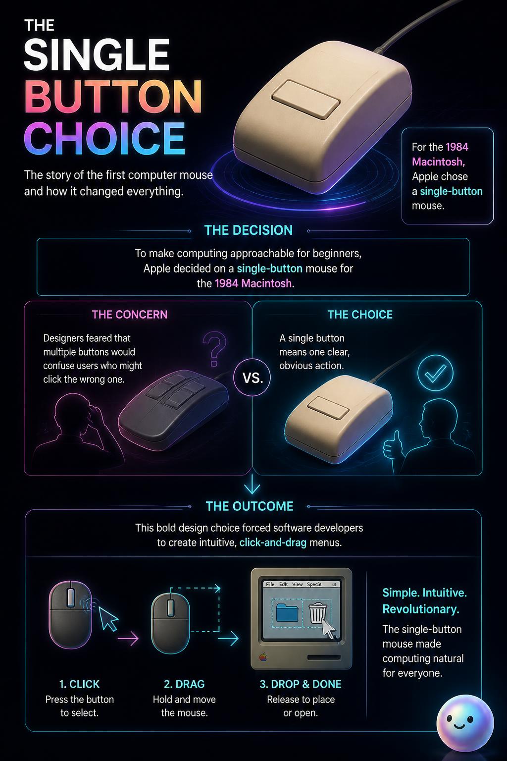 The single button choice
