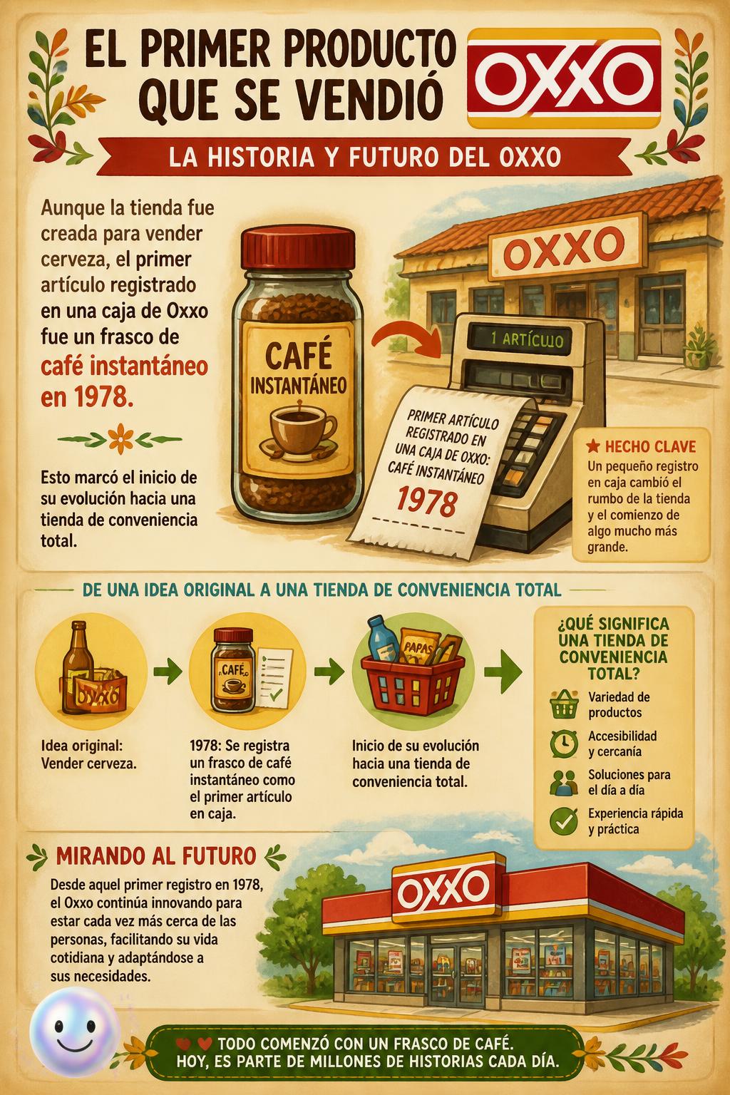 El primer producto que se vendió