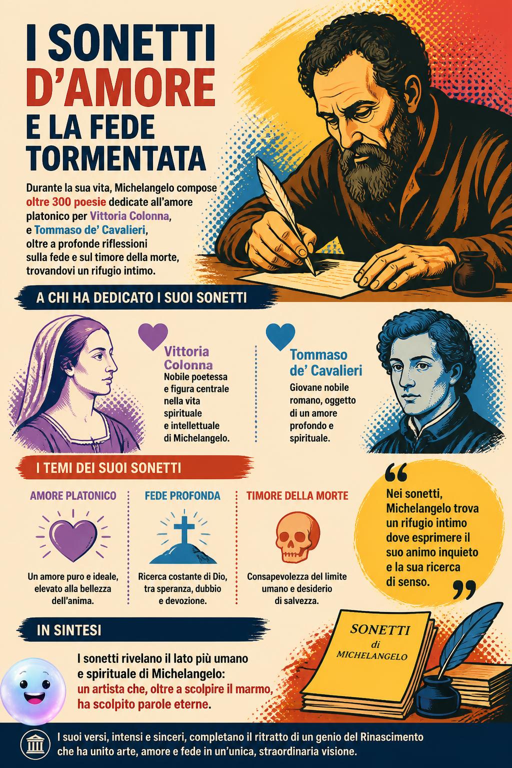 I sonetti d'amore e la fede tormentata