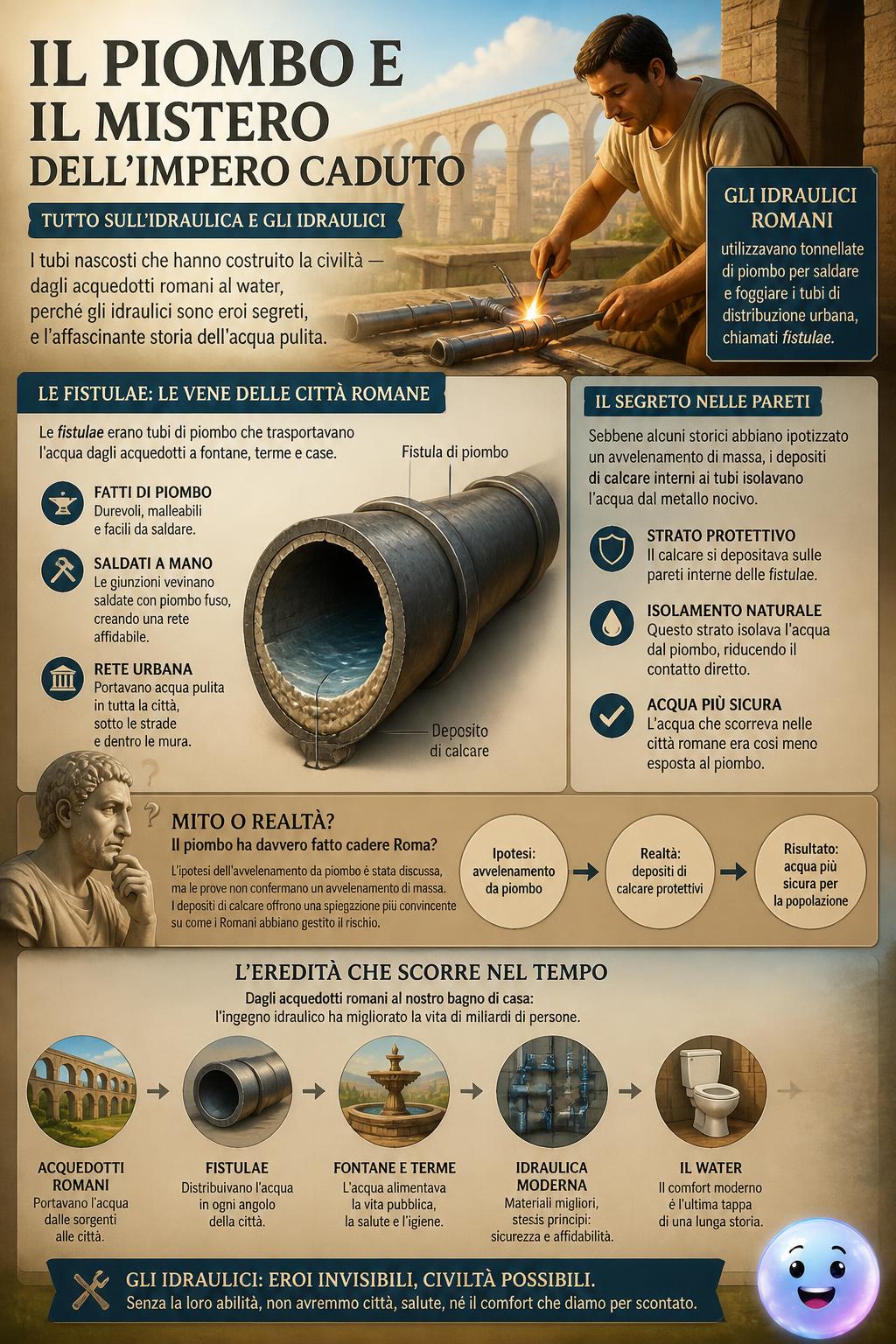 Il piombo e il mistero dell'impero caduto