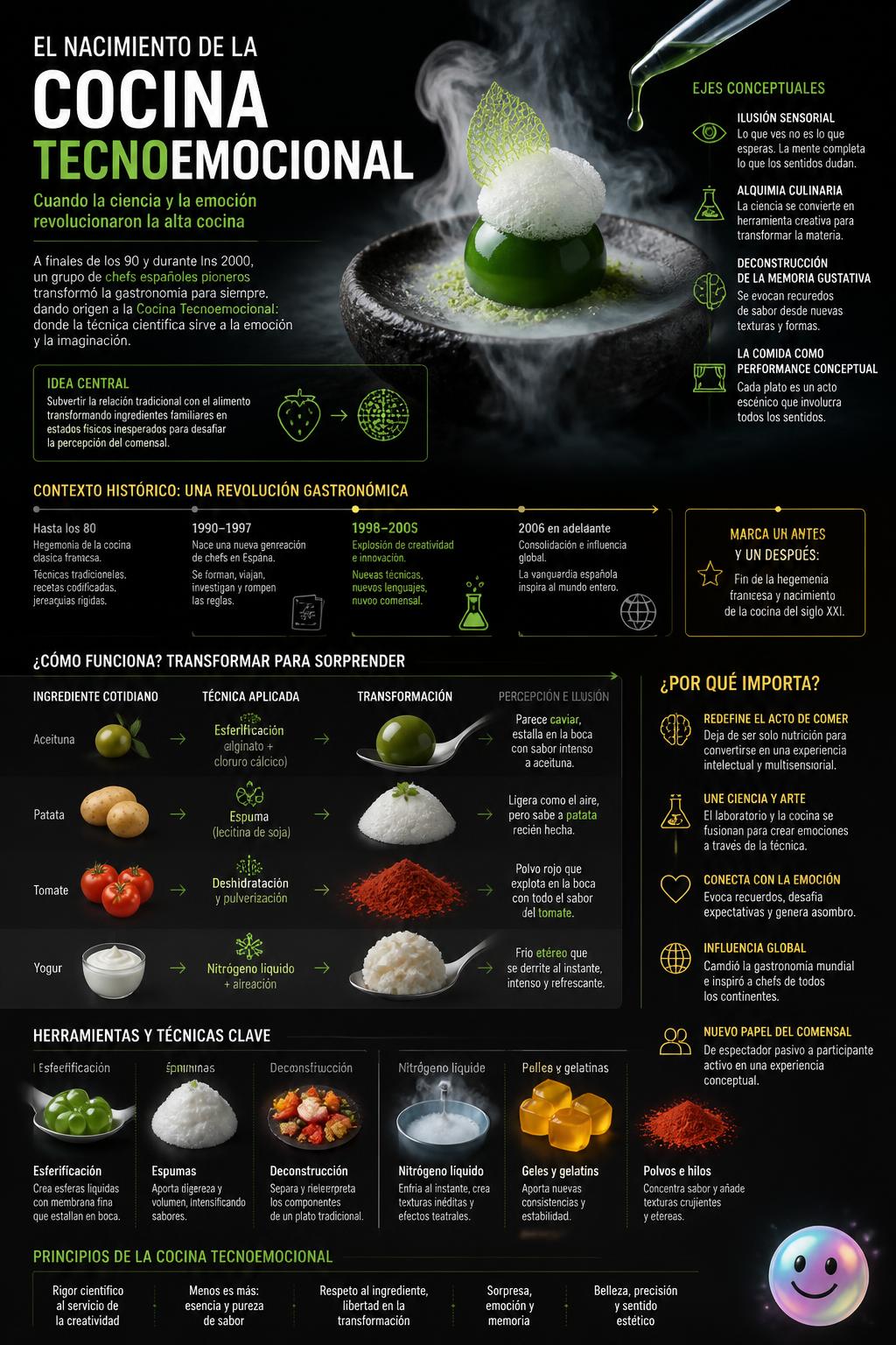 El nacimiento de la cocina tecnoemocional