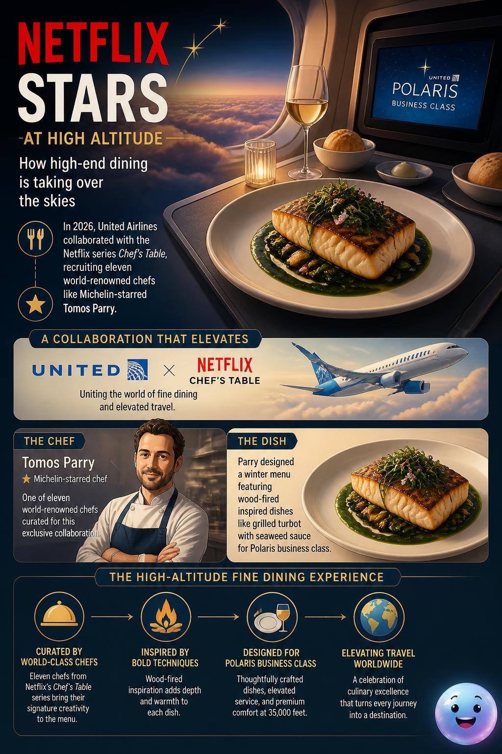 Netflix stars at high altitude