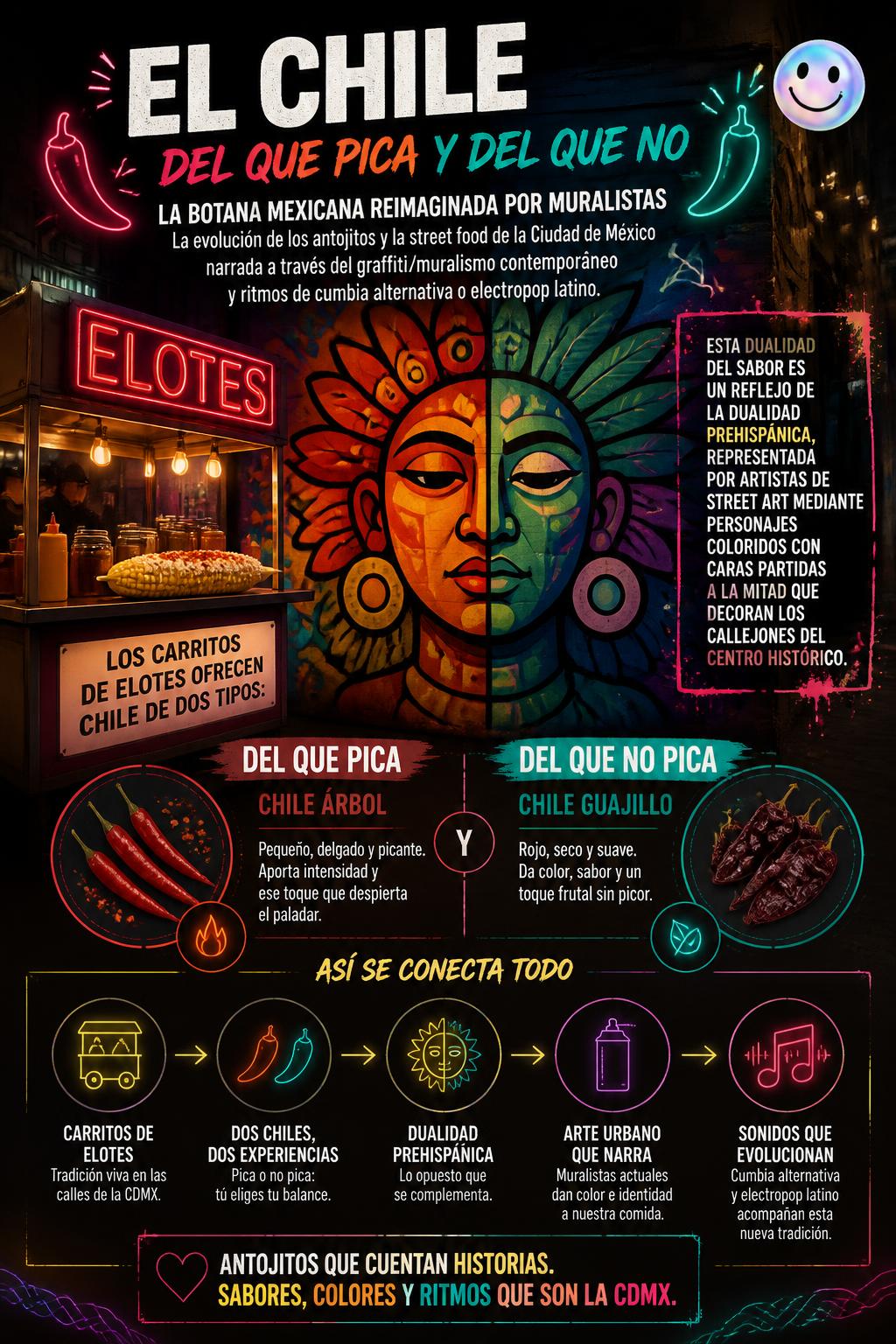 El chile del que pica y del que no