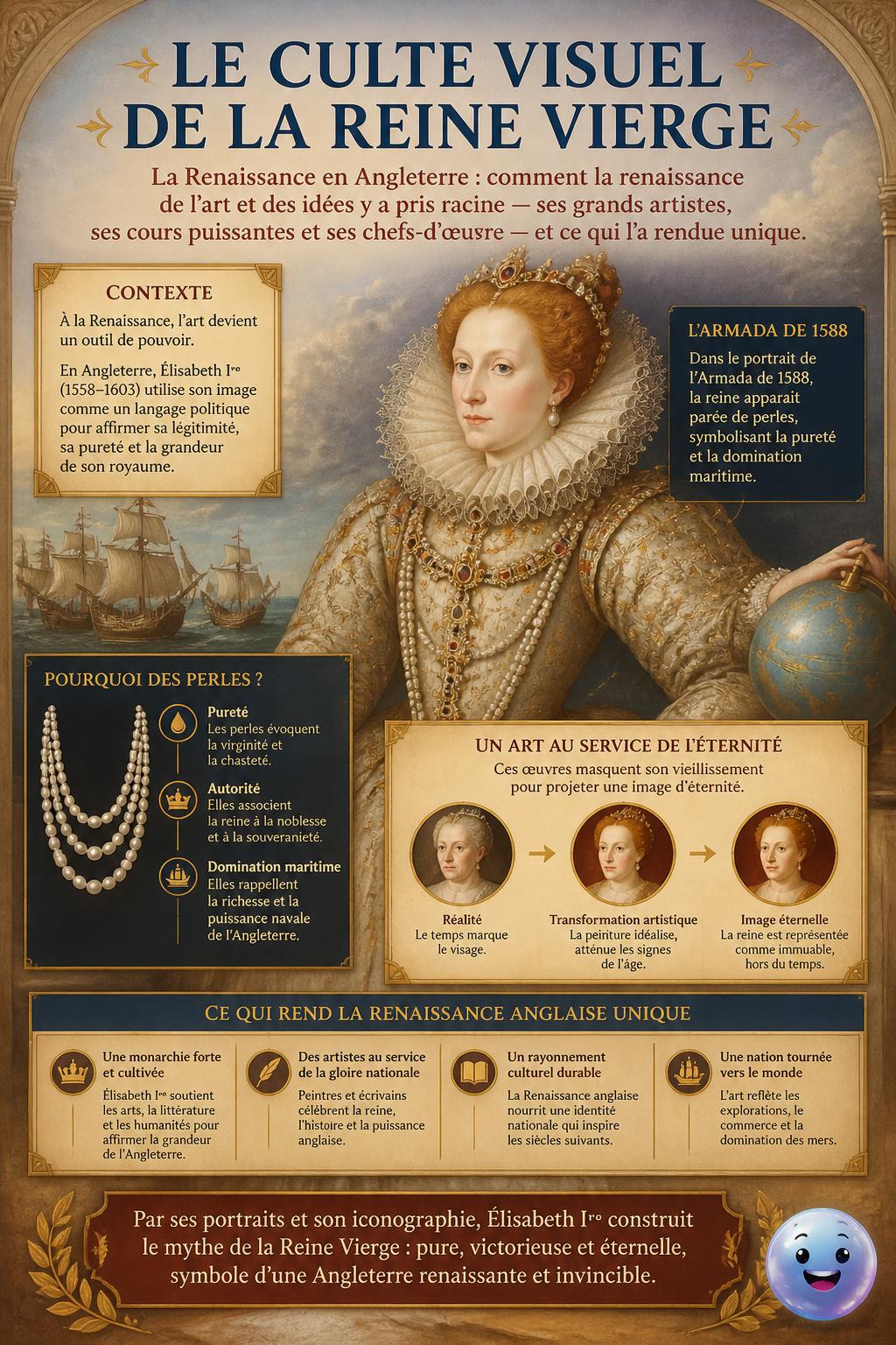 Le culte visuel de la Reine Vierge