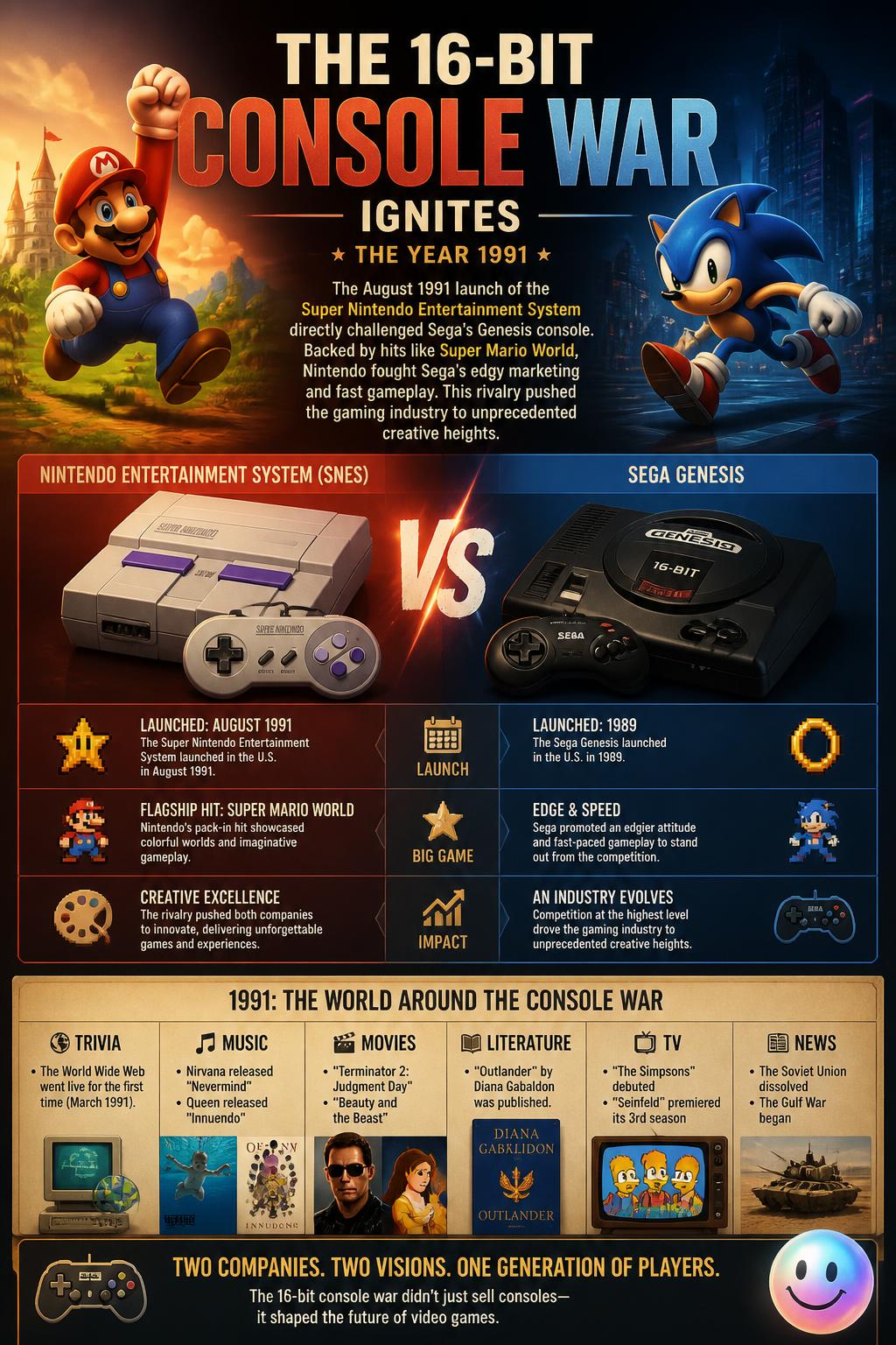 The 16-bit console war ignites